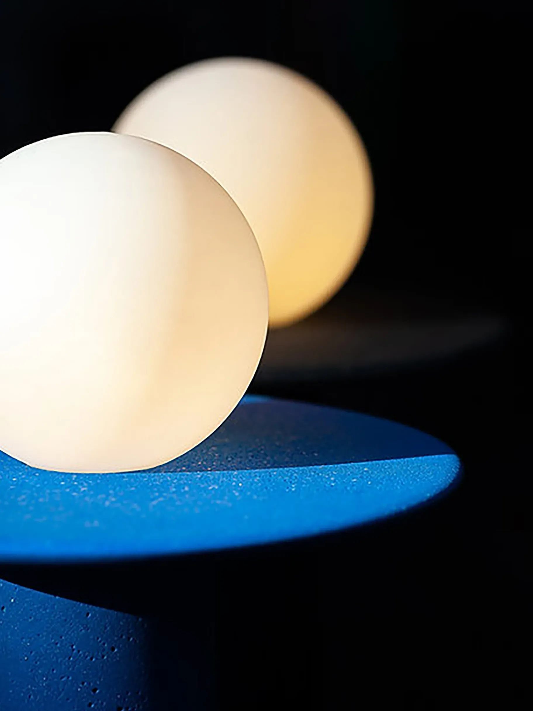 BENSIMON Lampes À Poser<Lampe a poser halo roi h18 - moodli... BLEU