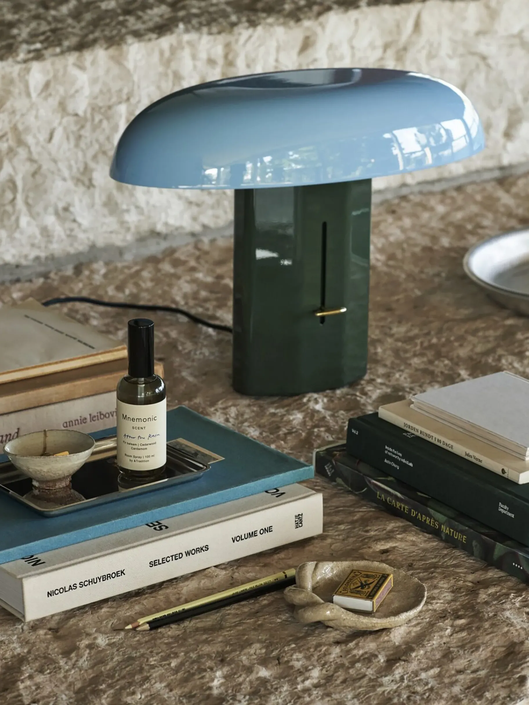 BENSIMON Lampes À Poser<Lampe a poser montera jh42 bleu/ - &tradition VERT