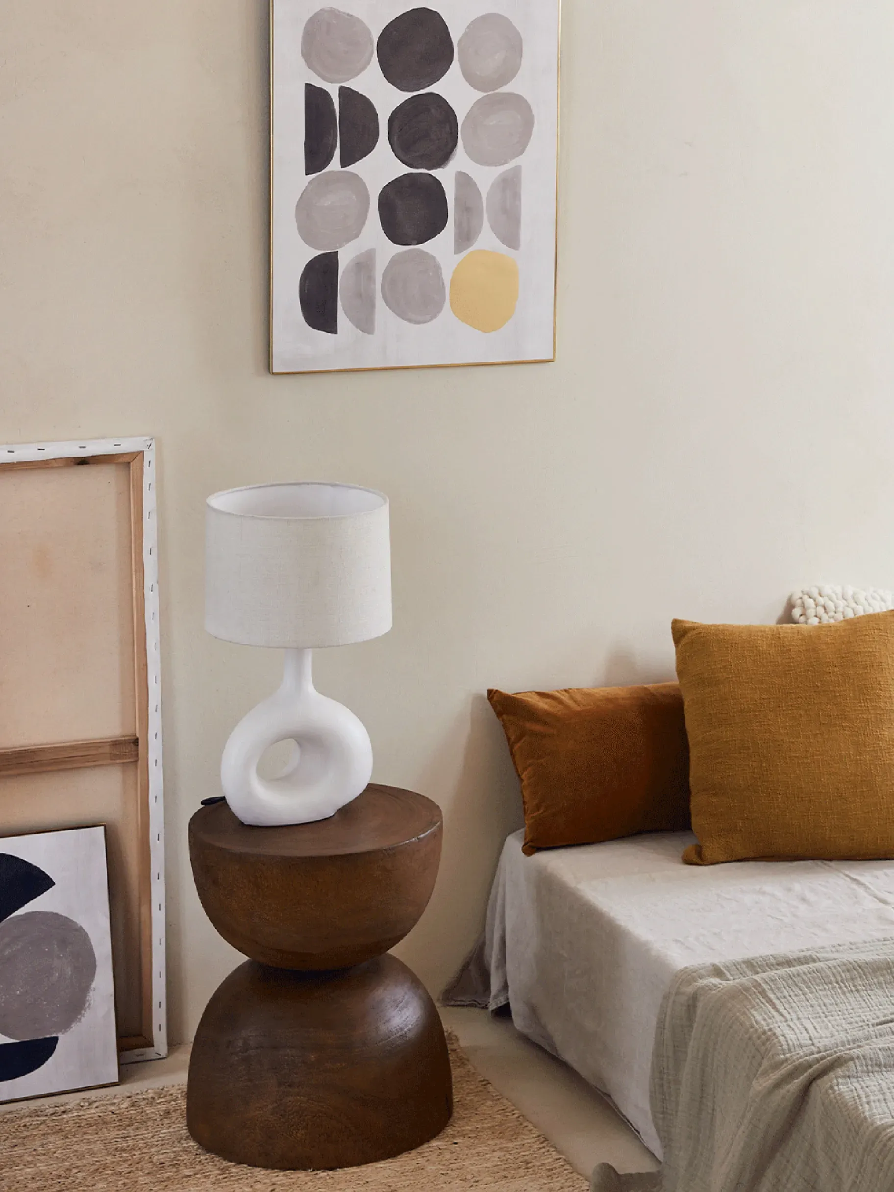 BENSIMON Lampes À Poser<Lampe a poser organic - urban natu... BLANC