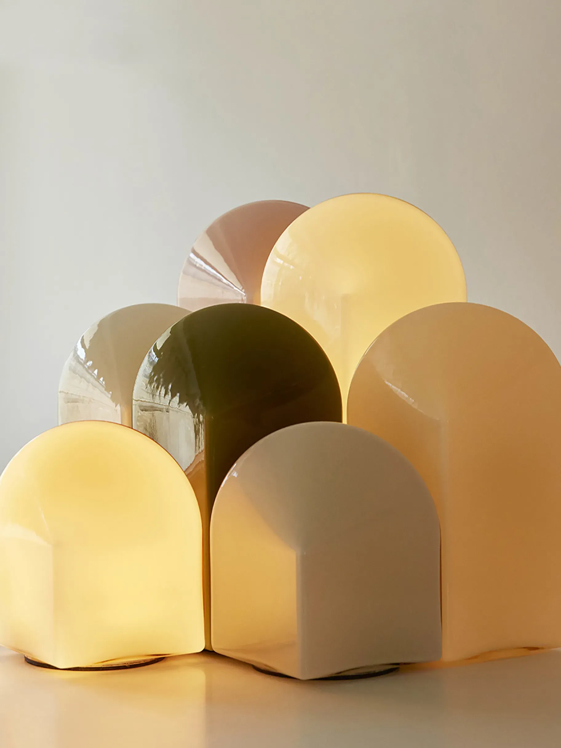 BENSIMON Lampes À Poser<Lampe a poser parade 180 viola heyn-johnsen verre - hay BLANC