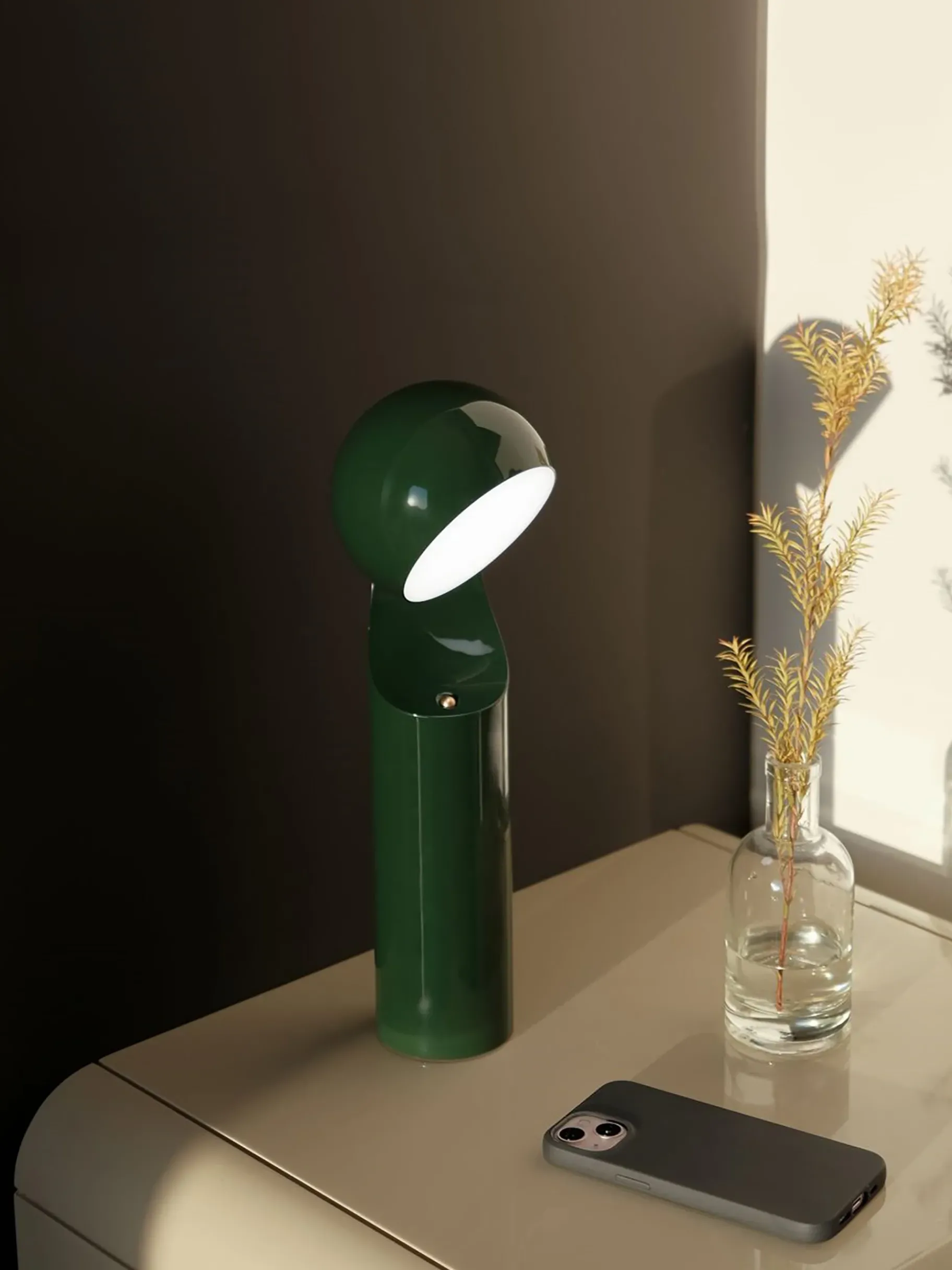BENSIMON Lampes À Poser<Lampe a poser sans fil rechargeable mono vert foret - house of home #ffffff