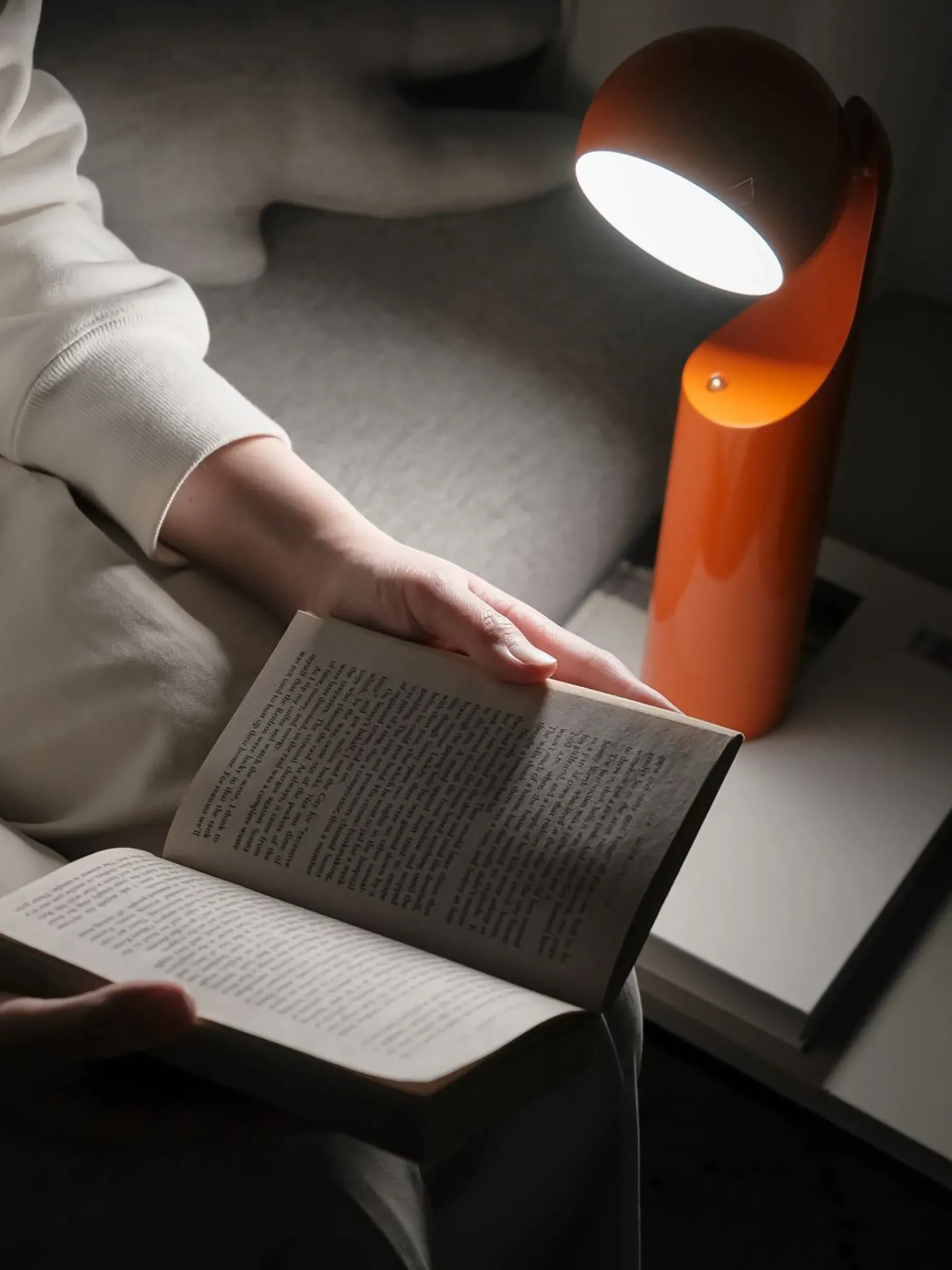 BENSIMON Lampes À Poser<Lampe a poser sans fil rechargeable mono - house of home TANGERINE