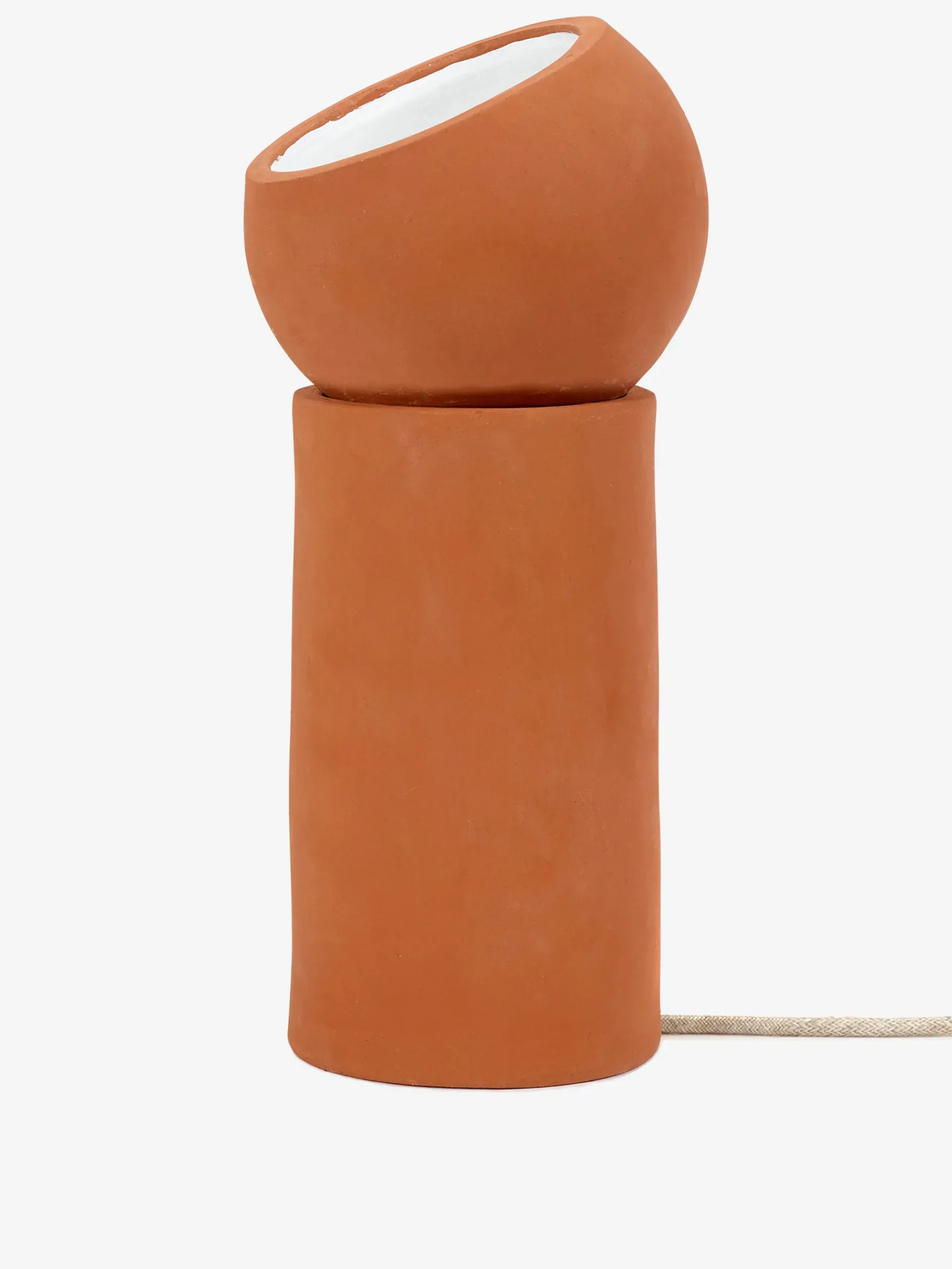BENSIMON Lampes À Poser<Lampe a poser terra light m d16,5cm h39cm - serax TERRACOTTA