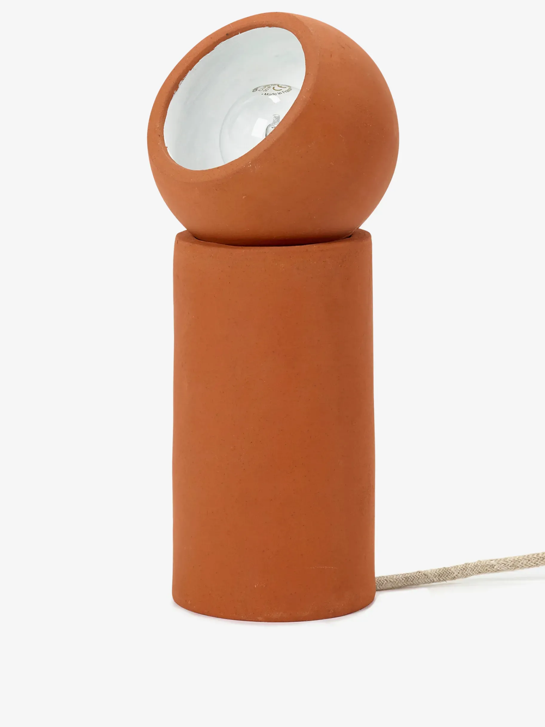 BENSIMON Lampes À Poser<Lampe a poser terra light s d12cm h29cm - serax TERRACOTTA