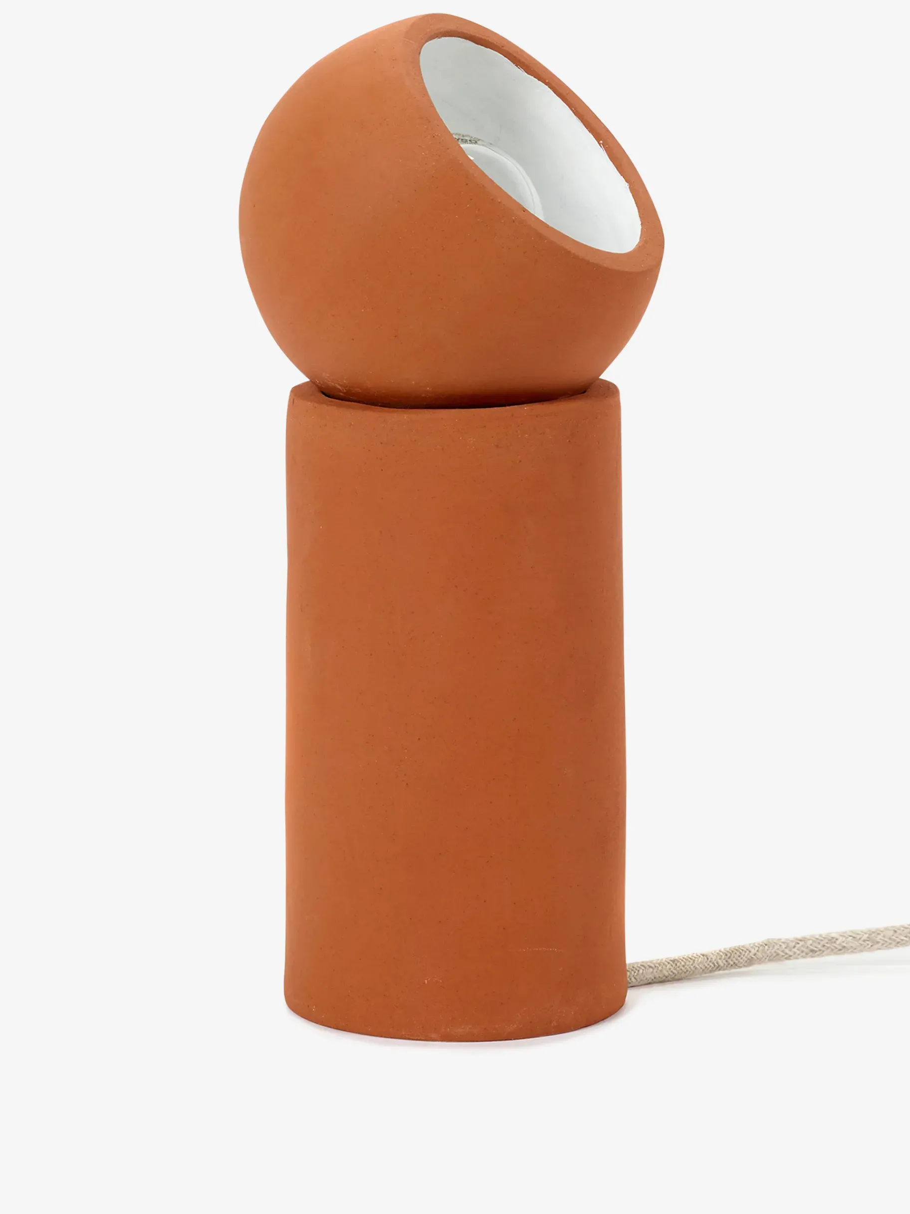BENSIMON Lampes À Poser<Lampe a poser terra light s d12cm h29cm - serax TERRACOTTA