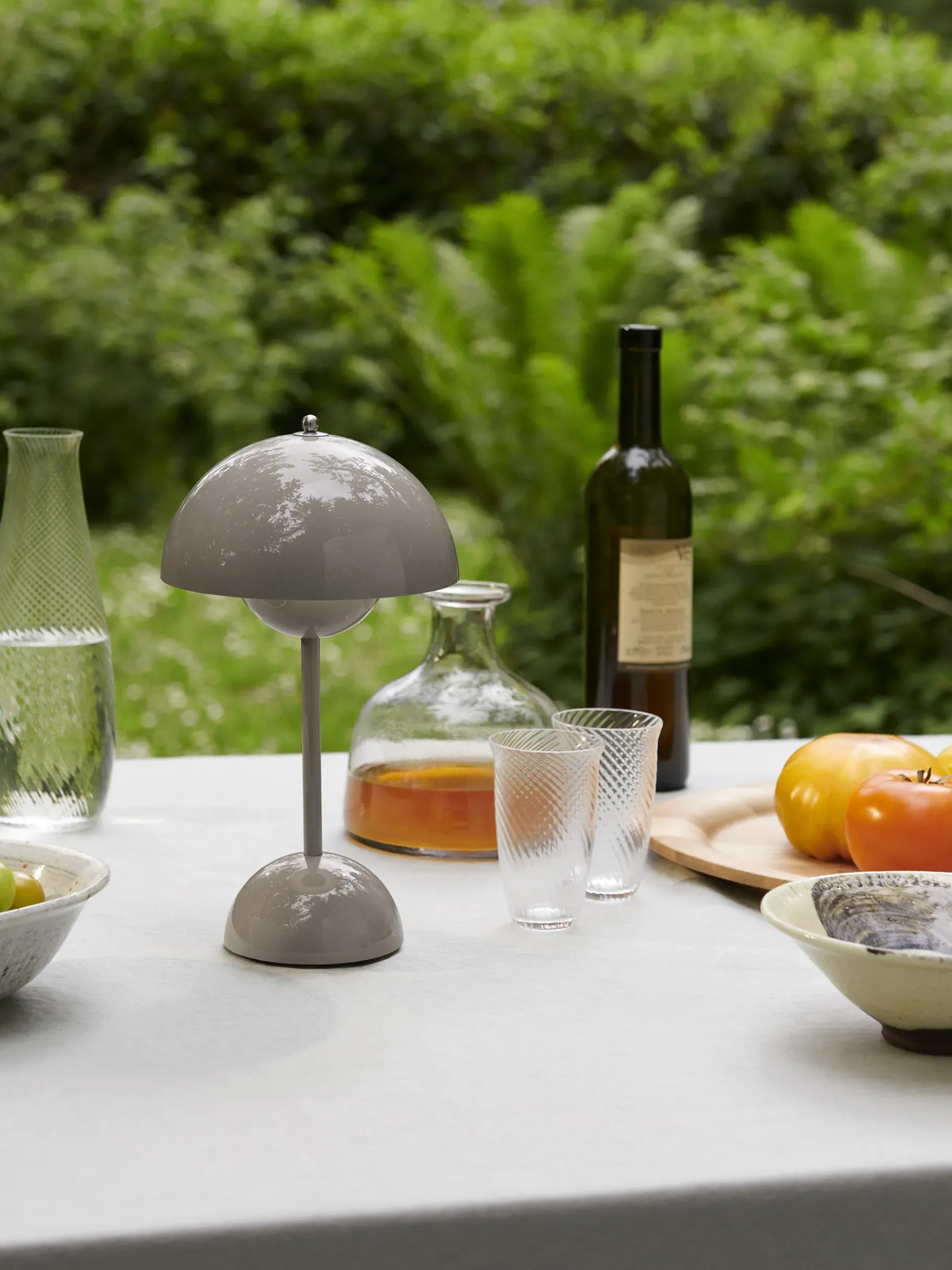 BENSIMON Lampes À Poser<Lampe de table sans fil rechargeable flowerpot vp9 - &tradition GRIS BEIGE