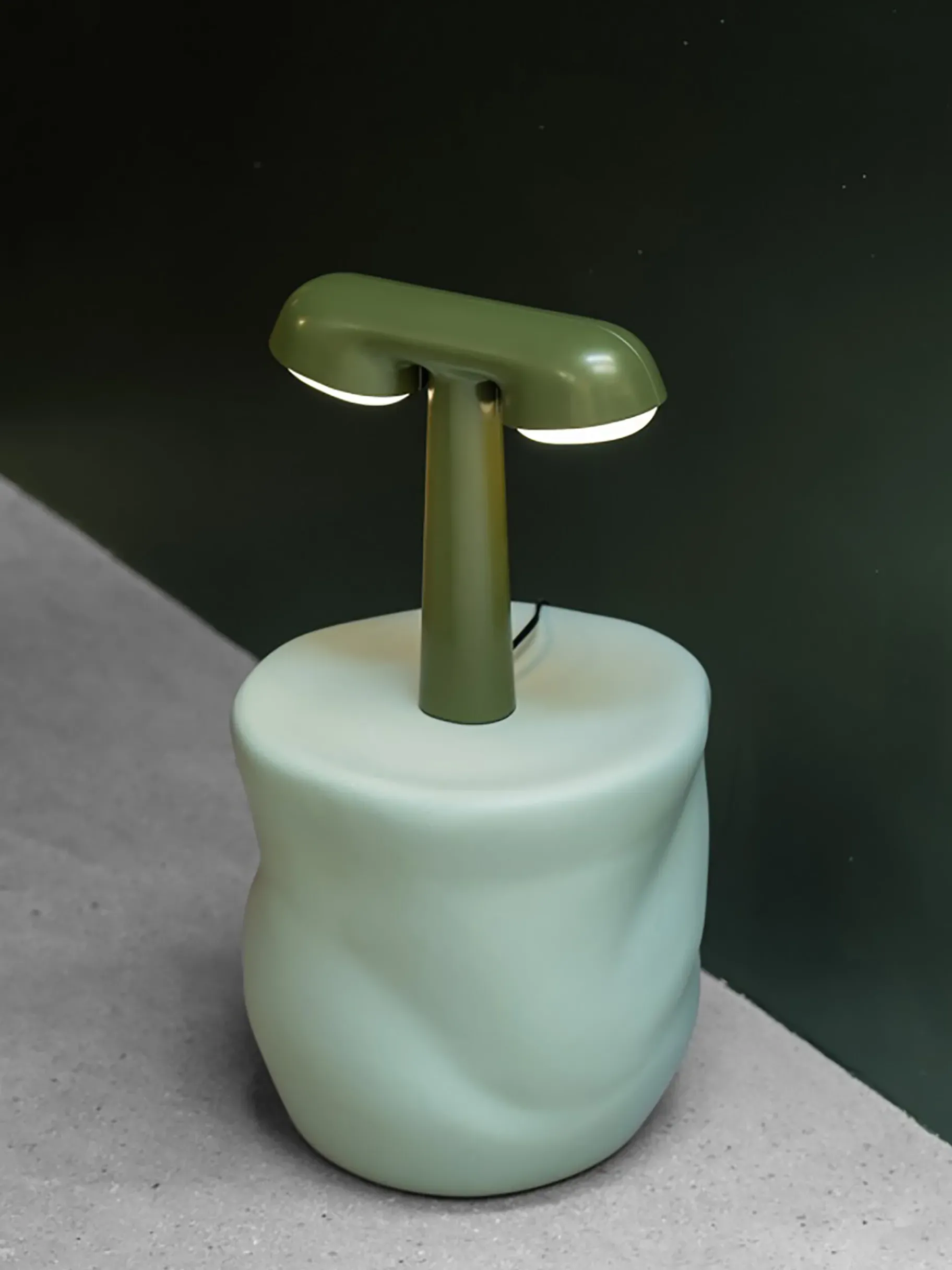 BENSIMON Lampes À Poser<Lampe tgv - moustache KAKI