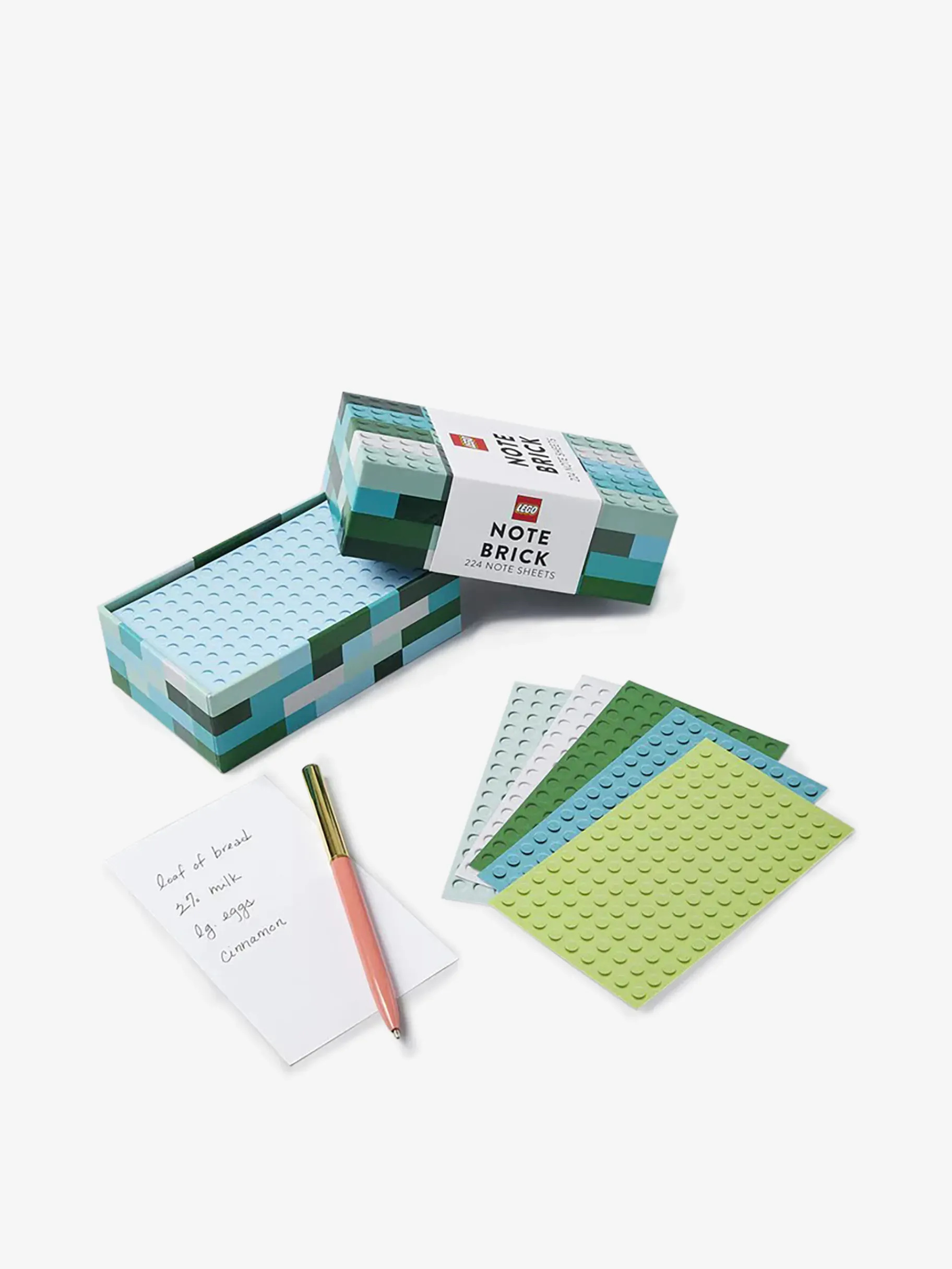 BENSIMON Objets Décoratifs<Lego note brick bleu vert - new mags BLEU-VERT