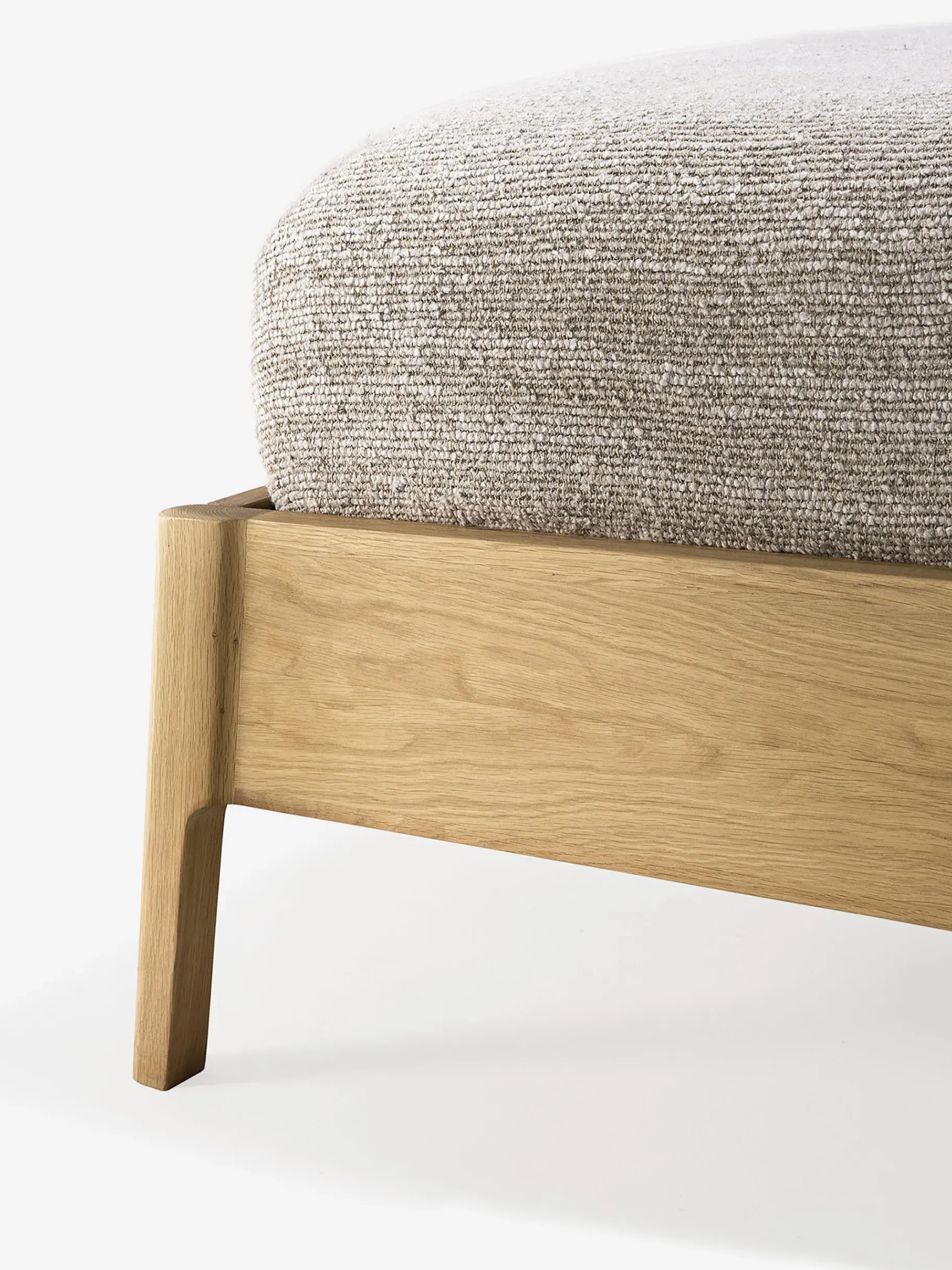 BENSIMON Lits & Sommiers<Lit air chene massif 160x200 cm - ethnicraft #ffffff