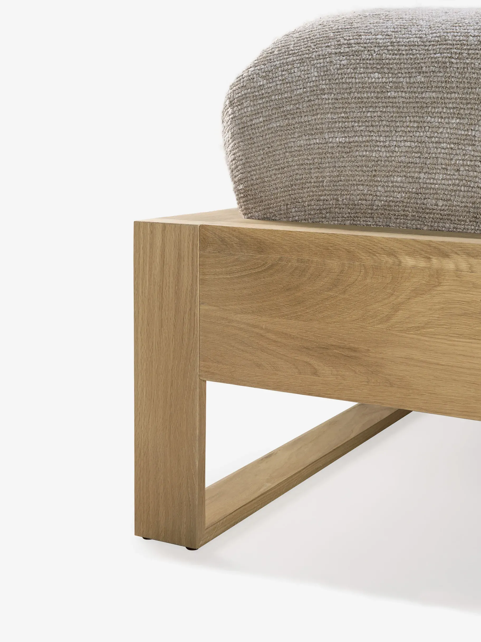 BENSIMON Lits & Sommiers<Lit nordic ii chene massif 180x200 cm - ethnicraft #ffffff