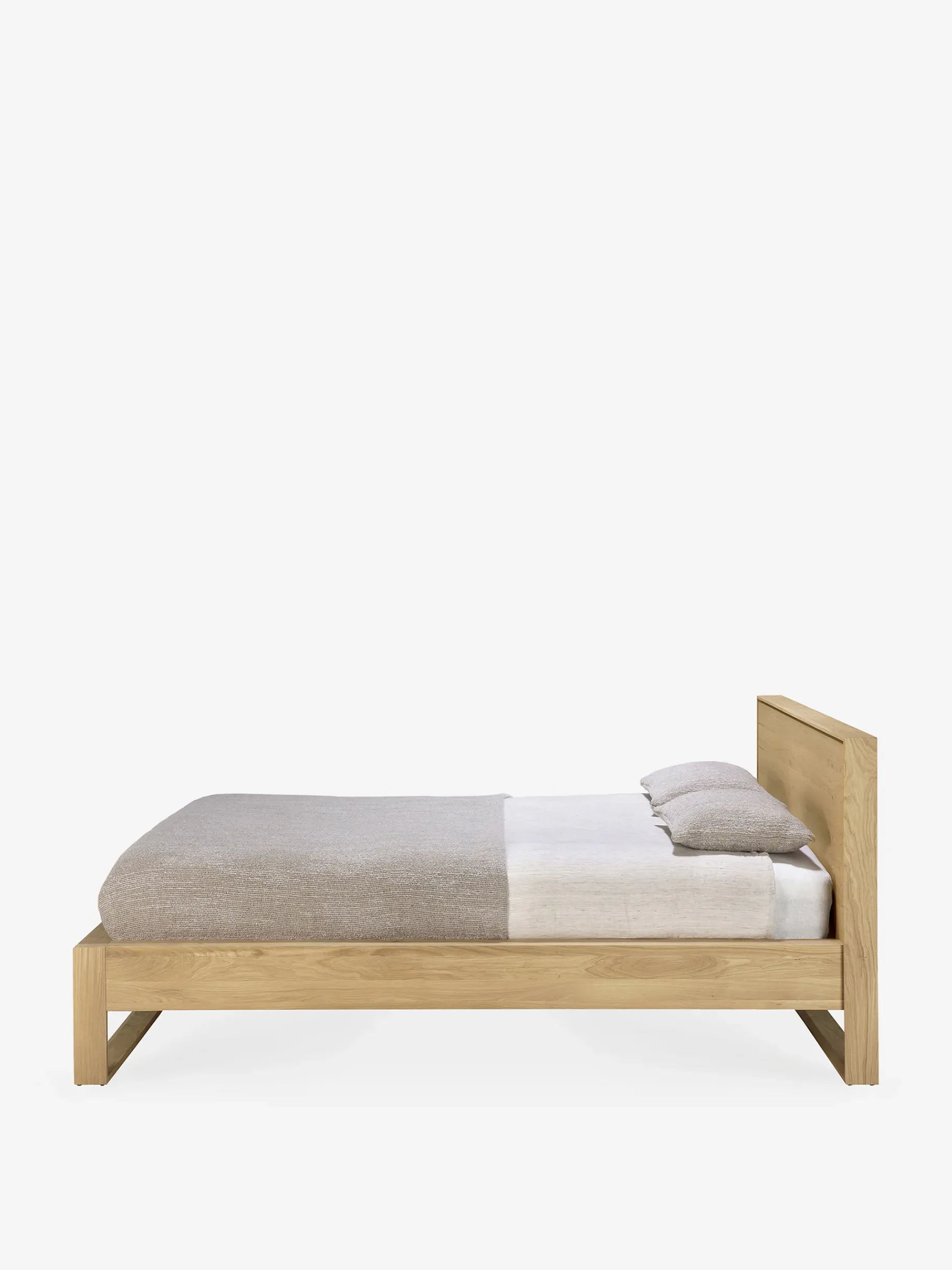 BENSIMON Lits & Sommiers<Lit nordic ii chene massif 180x200 cm - ethnicraft #ffffff