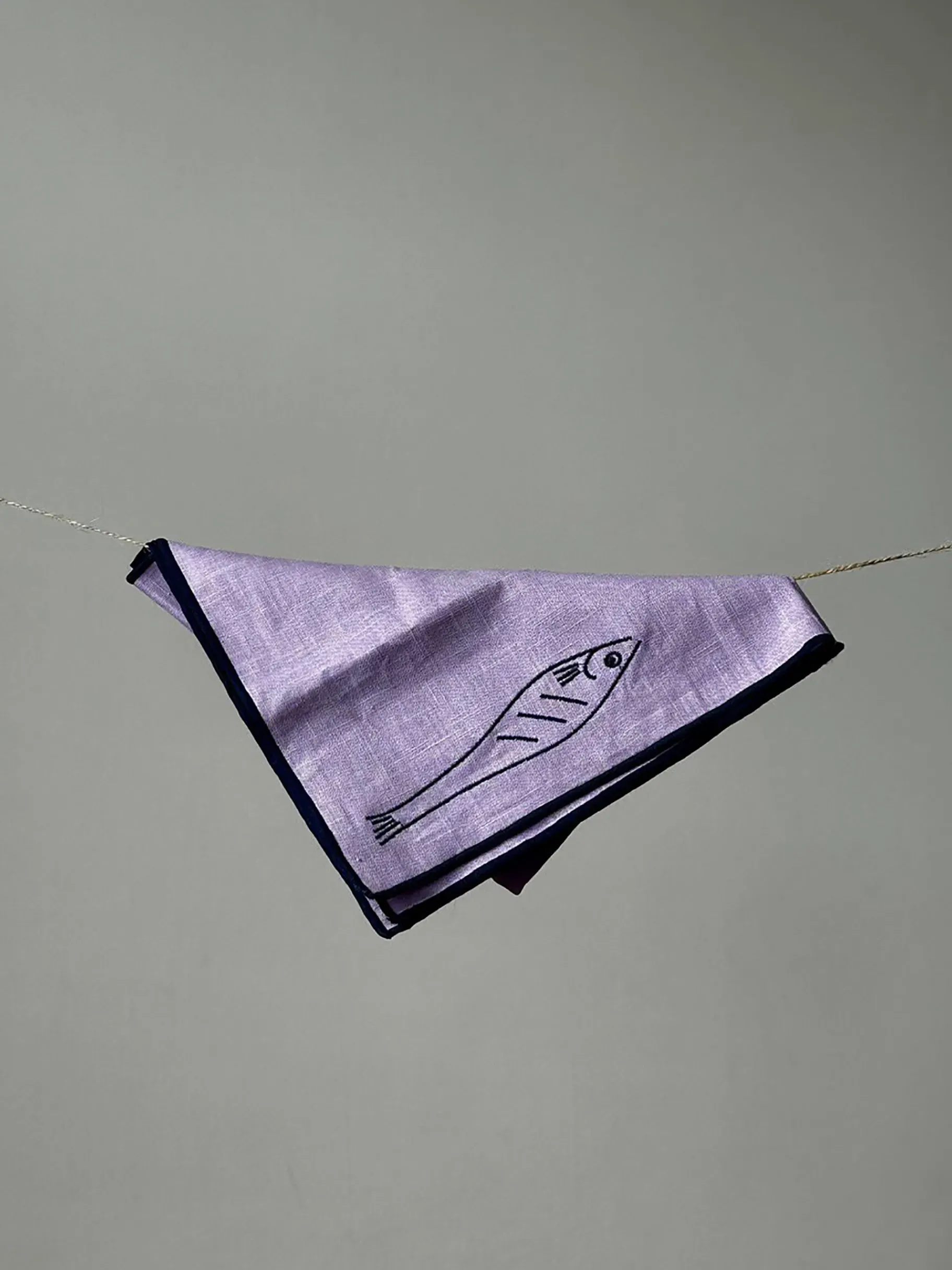 BENSIMON Linge De Maison<Lot de 2 serviettes fish - the eclectic lifestyle VIOLET
