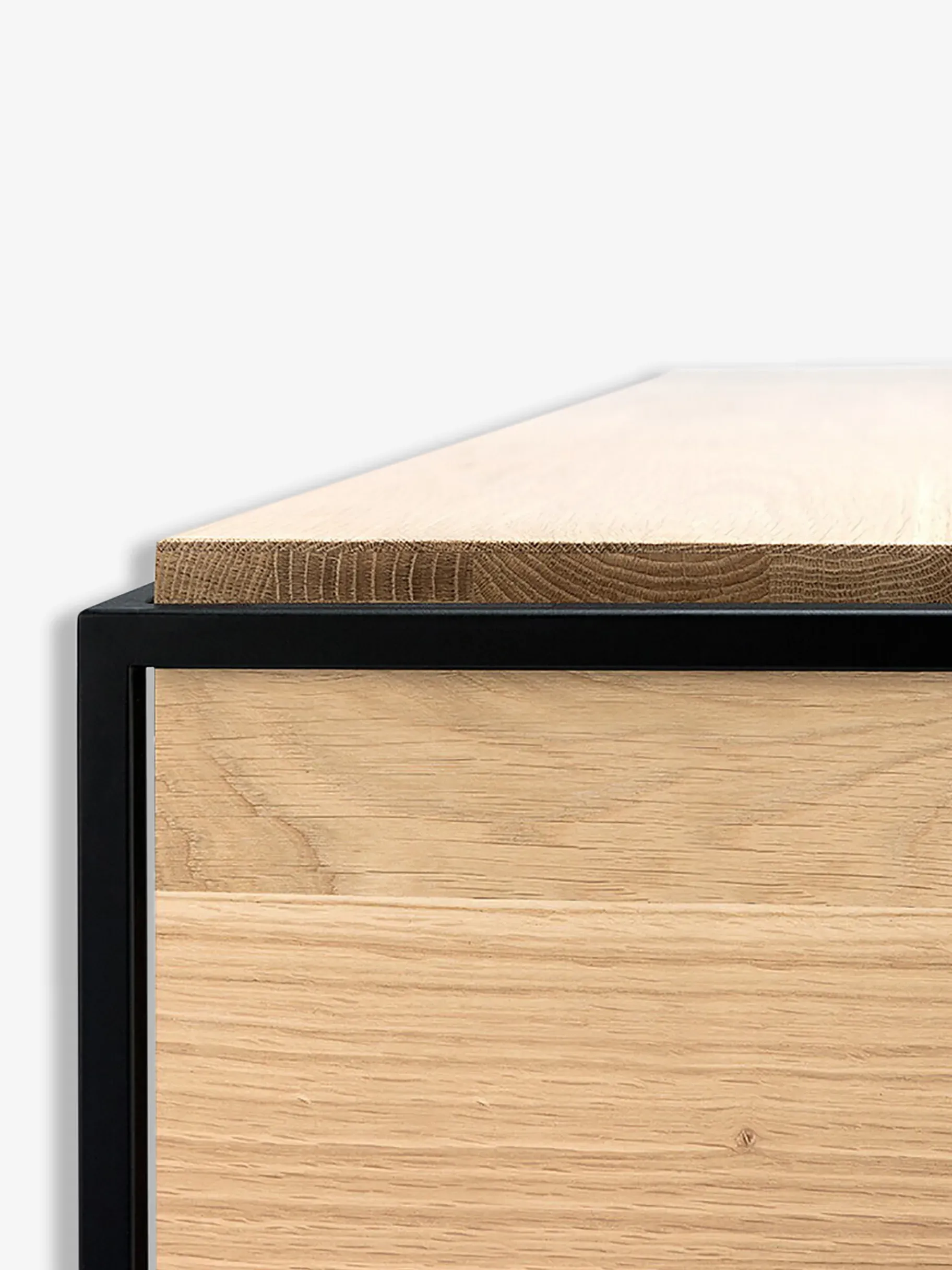 BENSIMON Rangement<Meuble tv monolit chene massif - ethnicraft #ffffff