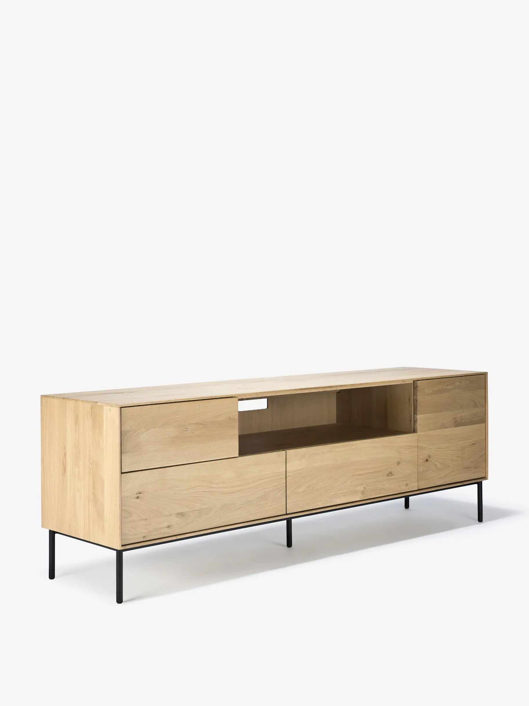 BENSIMON Tables & Consoles<Meuble tv whitebird chene massif - ethnicraft #ffffff