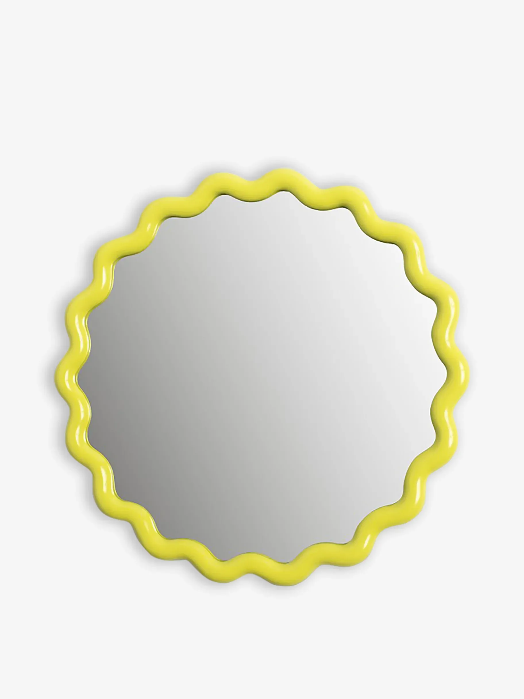 BENSIMON Miroirs<Miroir zigzag 35cm - &klevering JAUNE
