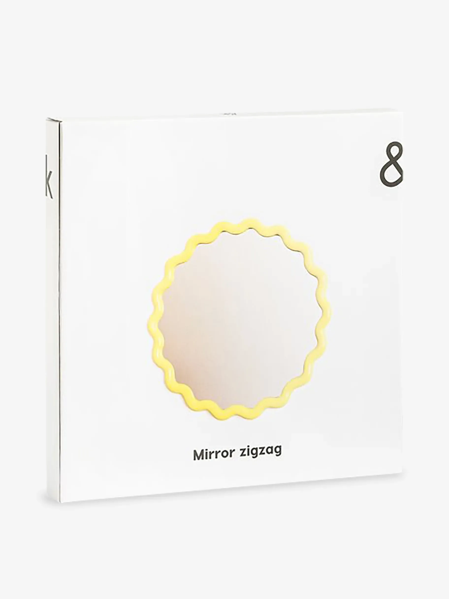 BENSIMON Miroirs<Miroir zigzag 35cm - &klevering JAUNE