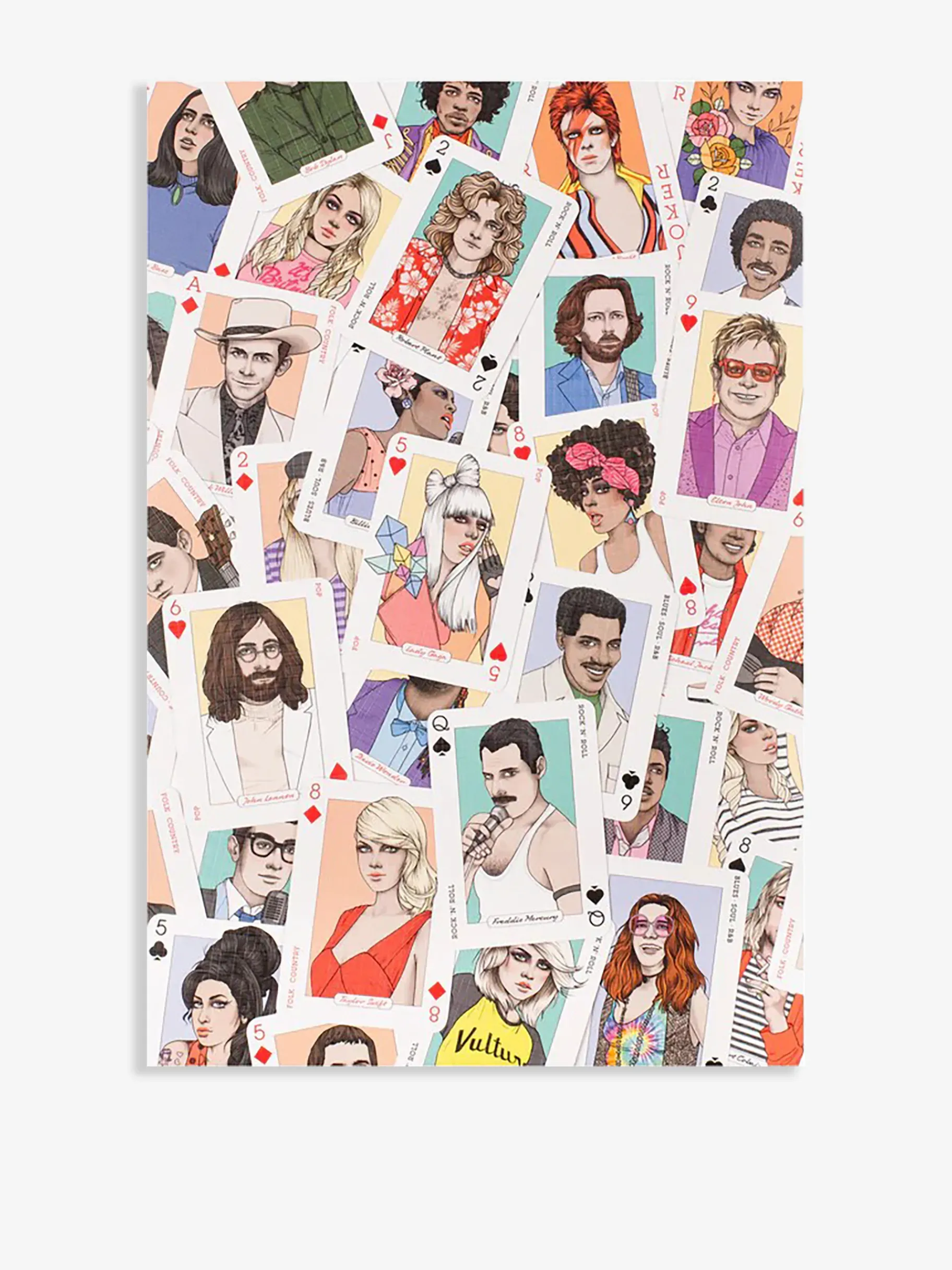 BENSIMON Objets Décoratifs<Music playing cards - new mags MULTICOLORE