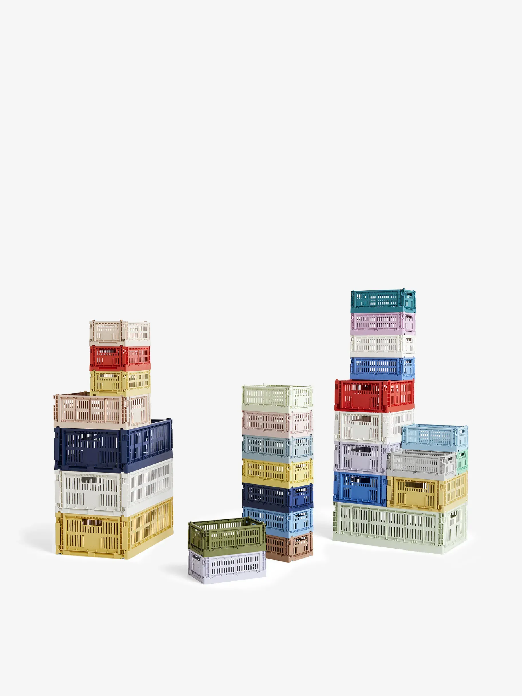BENSIMON Paniers Et Caisses<Panier colour crate s polypropylene recycle clair - hay BLEU