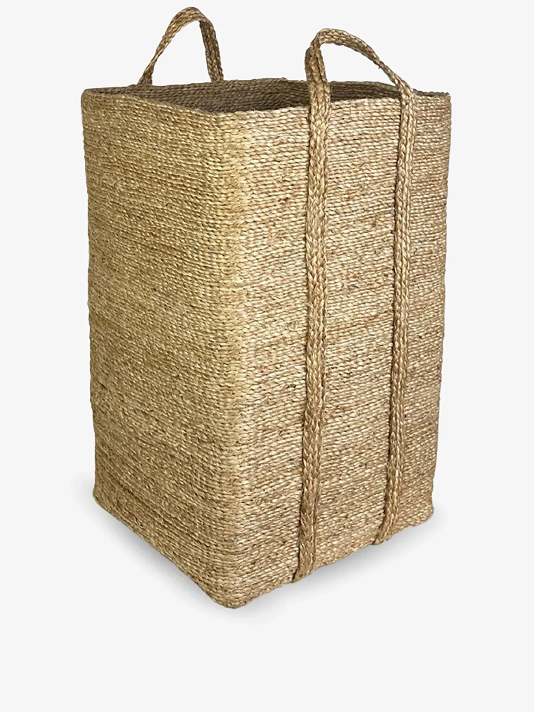 BENSIMON Paniers Et Caisses<Panier jute 55x34x34cm - reve vert NATUREL