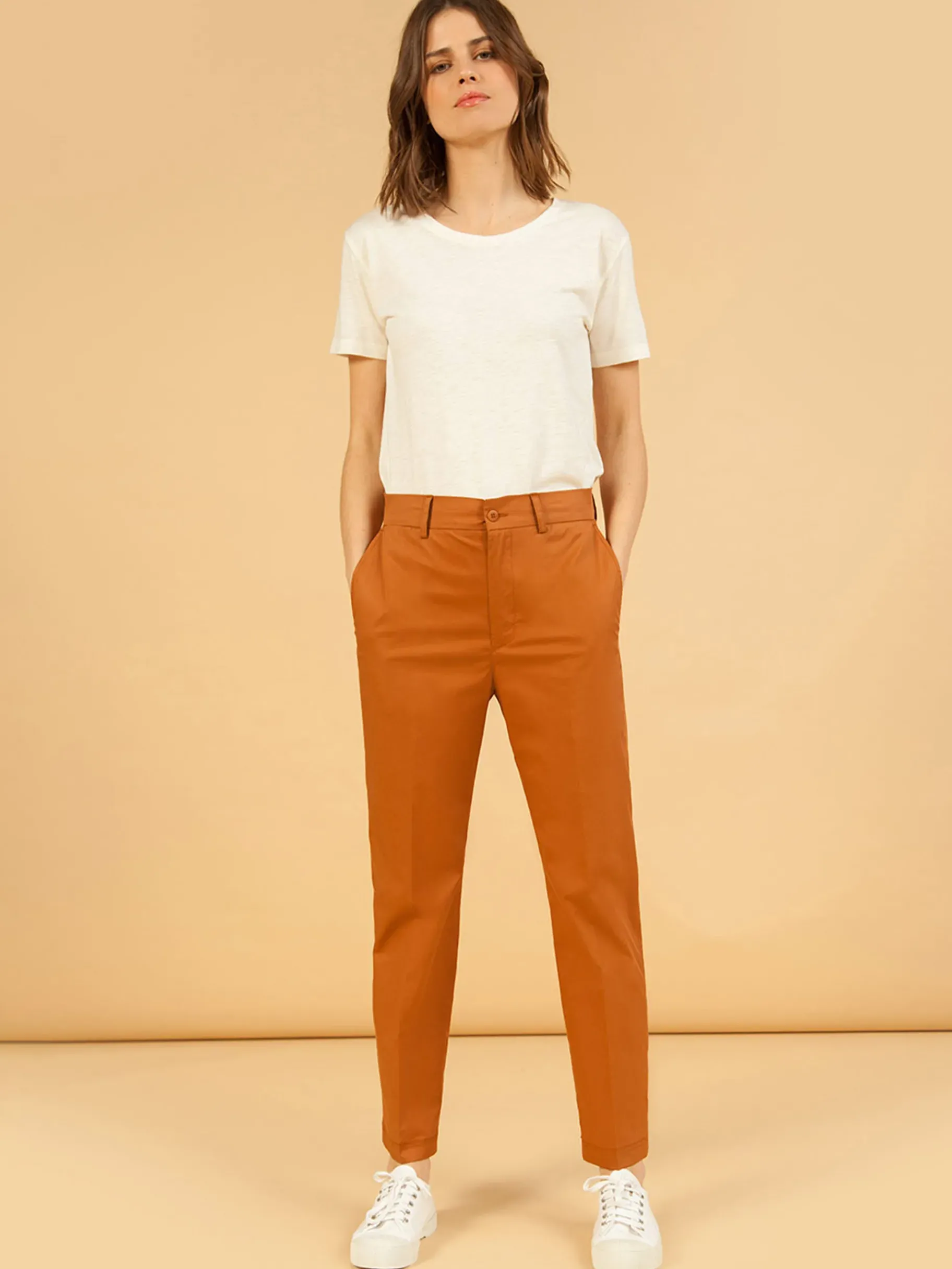 BENSIMON Pantalons<Pantalon begonia TERRE