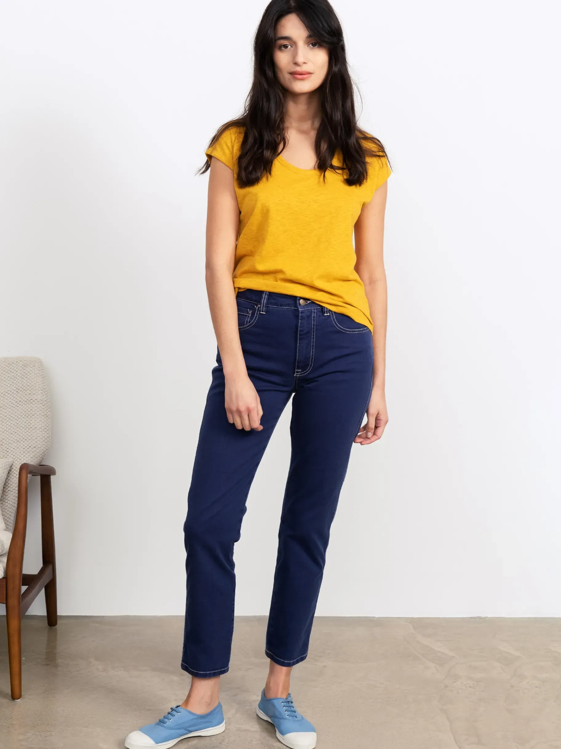 BENSIMON Pantalons<Pantalon filibert INDIGO