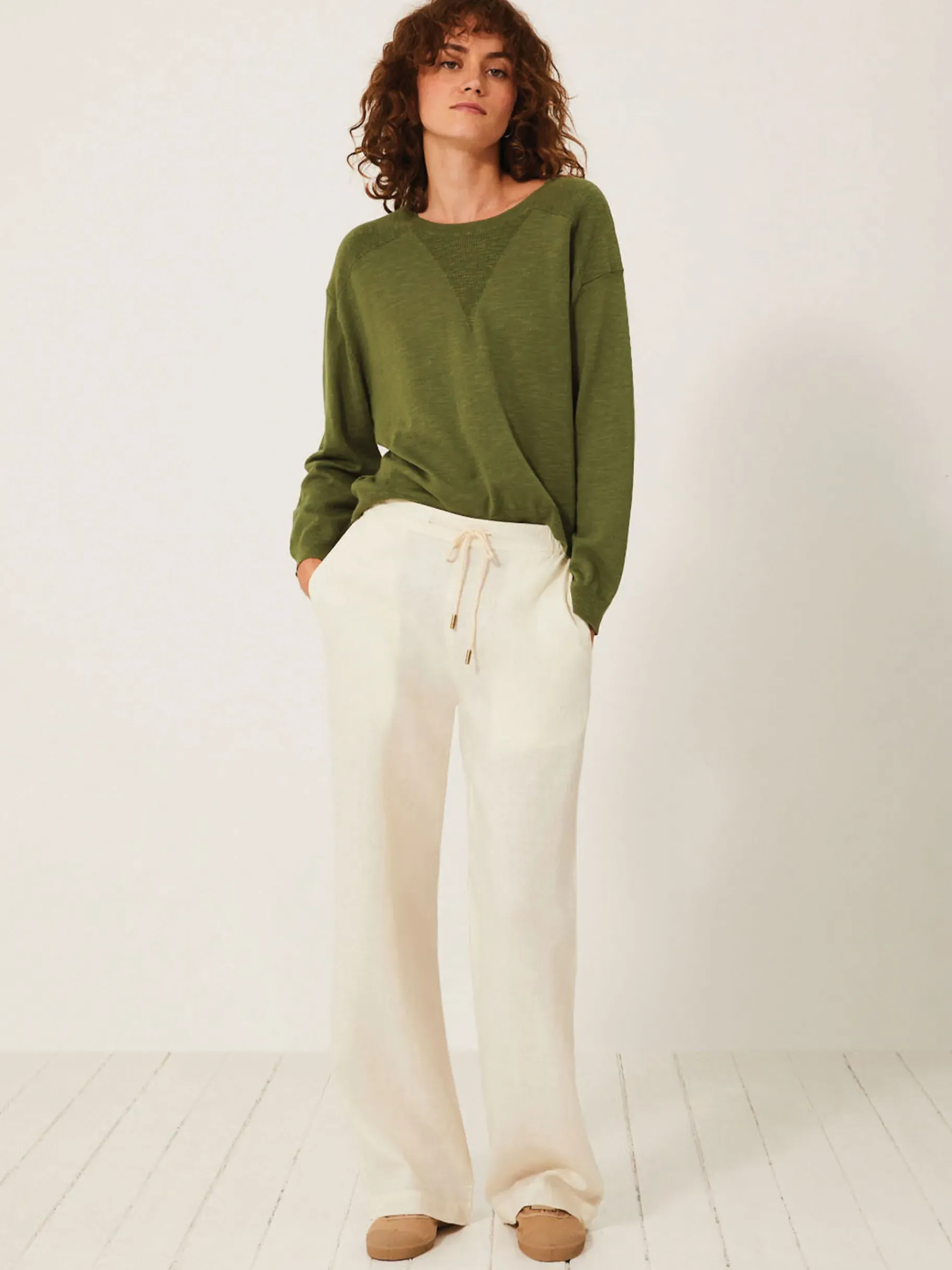 BENSIMON Pantalons<Pantalon kybele ECRU