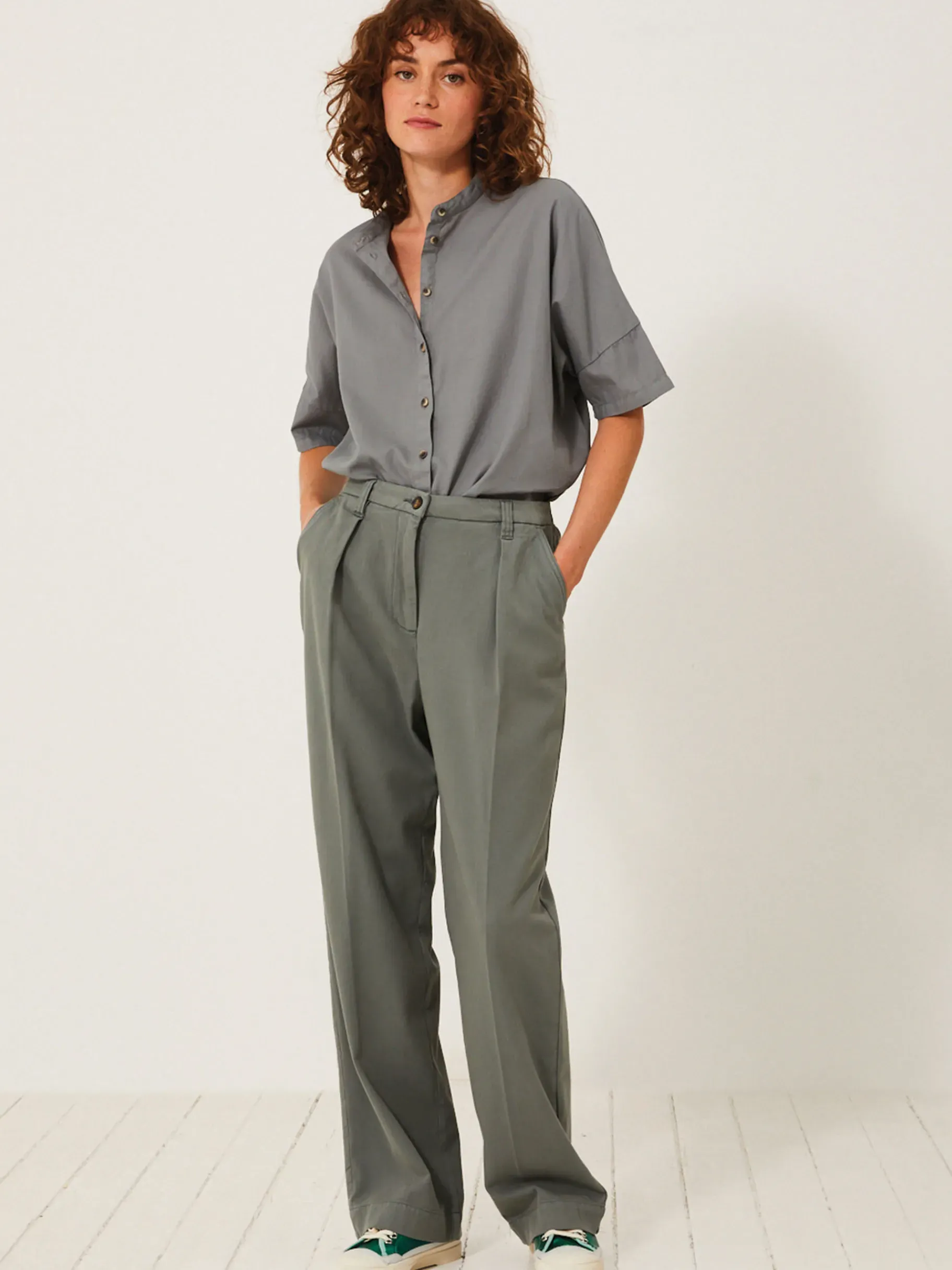 BENSIMON Pantalons<Pantalon lisandro ARDOISE