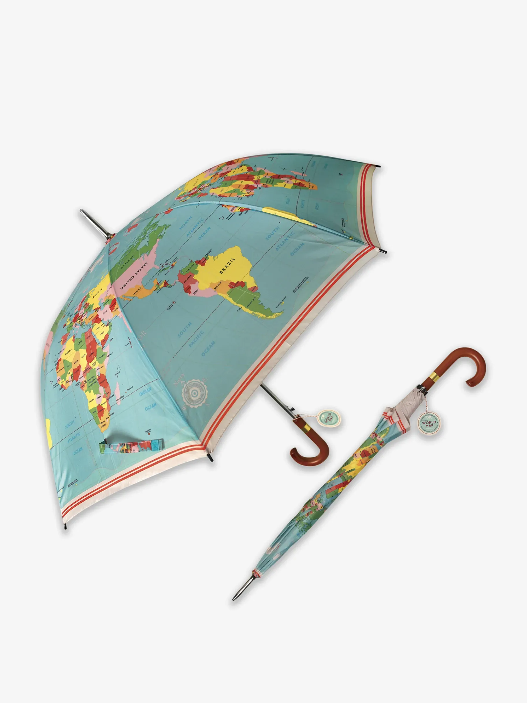 BENSIMON Objets Décoratifs<Parapluie carte du monde - rex international MULTICOLORE
