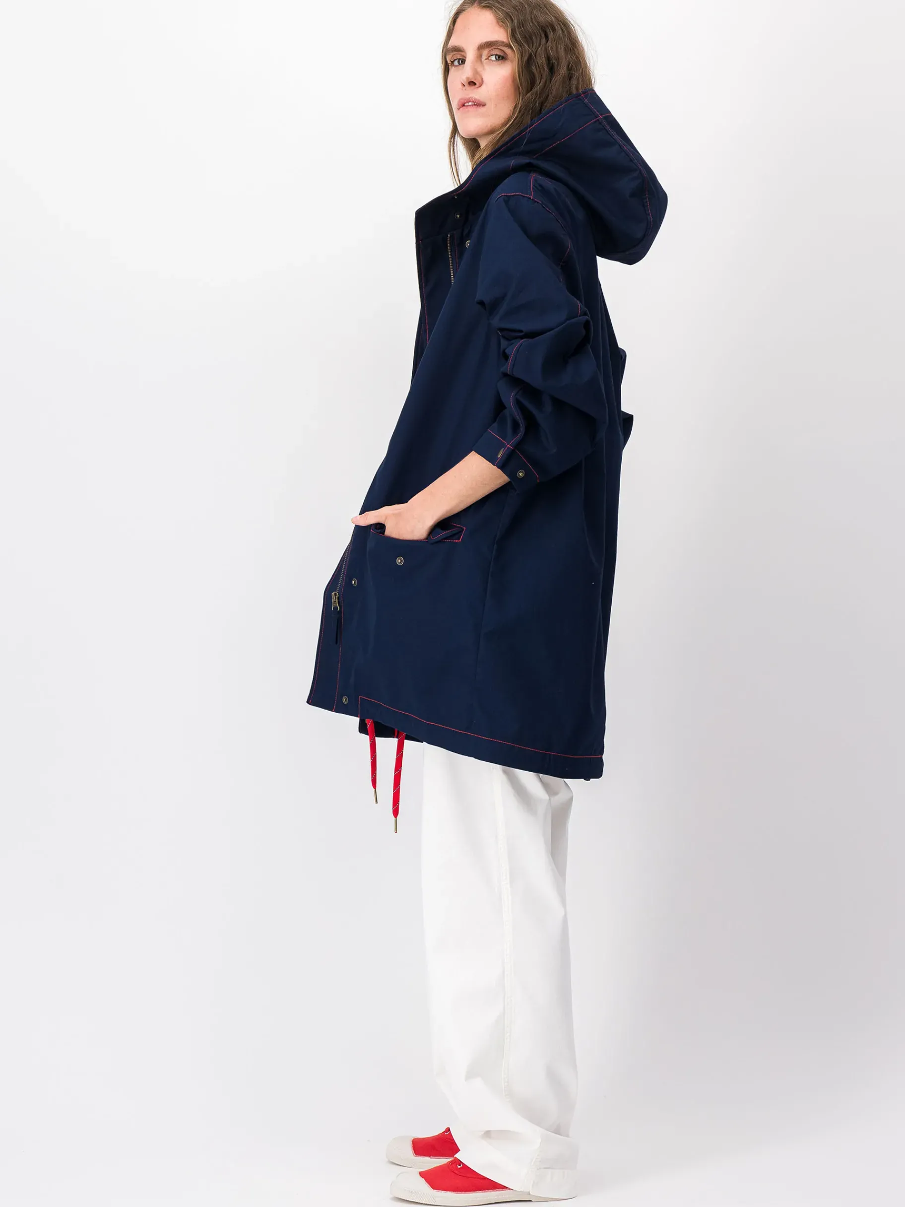 BENSIMON Manteaux & Vestes<Parka jerona MARINE