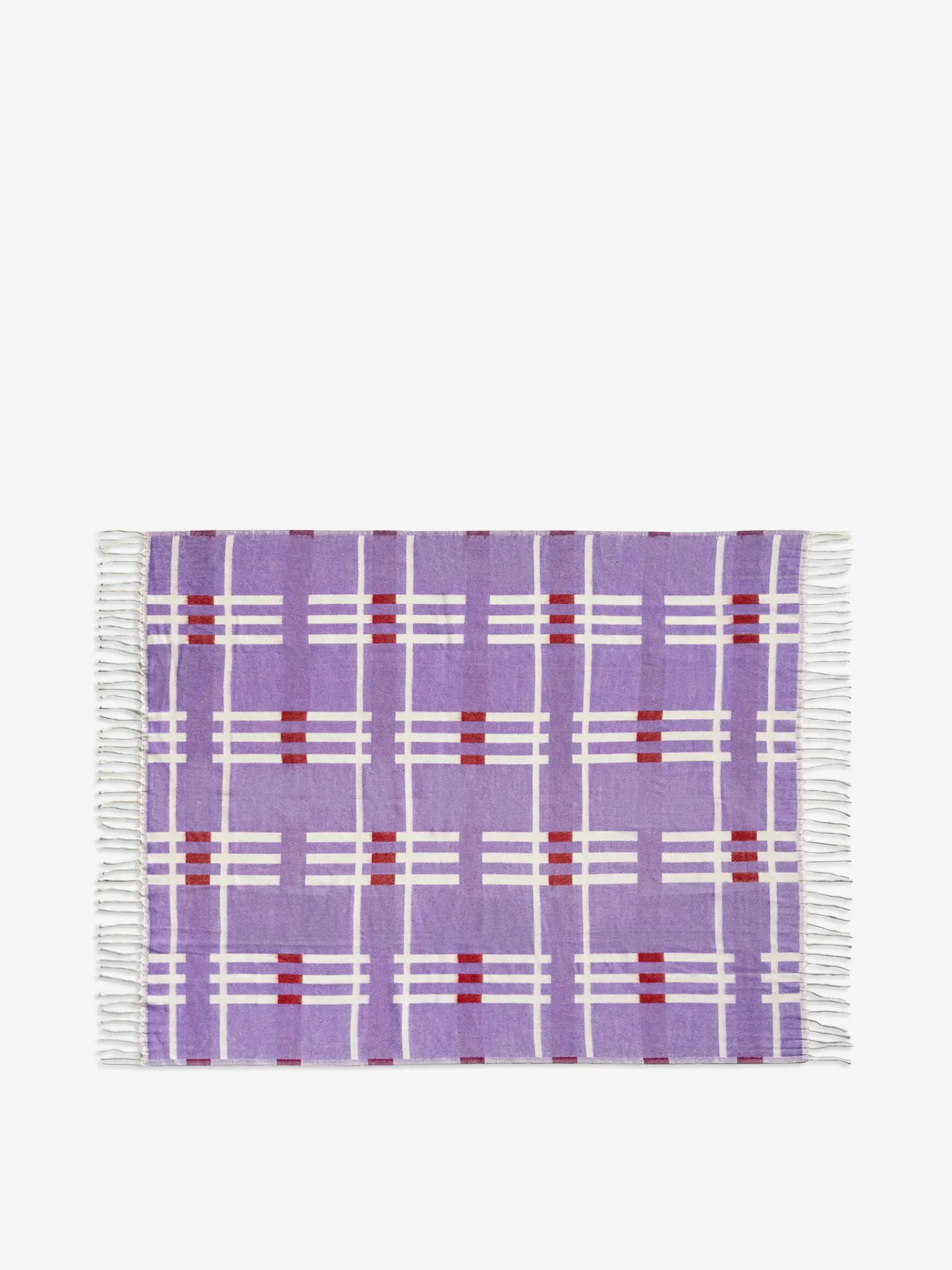 BENSIMON Plaids<Plaid plano 130x200cm - &klevering ROUGE