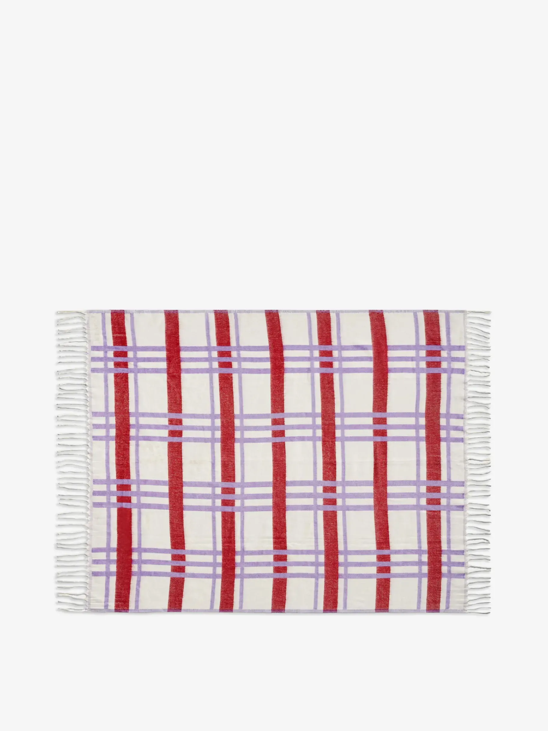 BENSIMON Plaids<Plaid plano 130x200cm - &klevering ROUGE