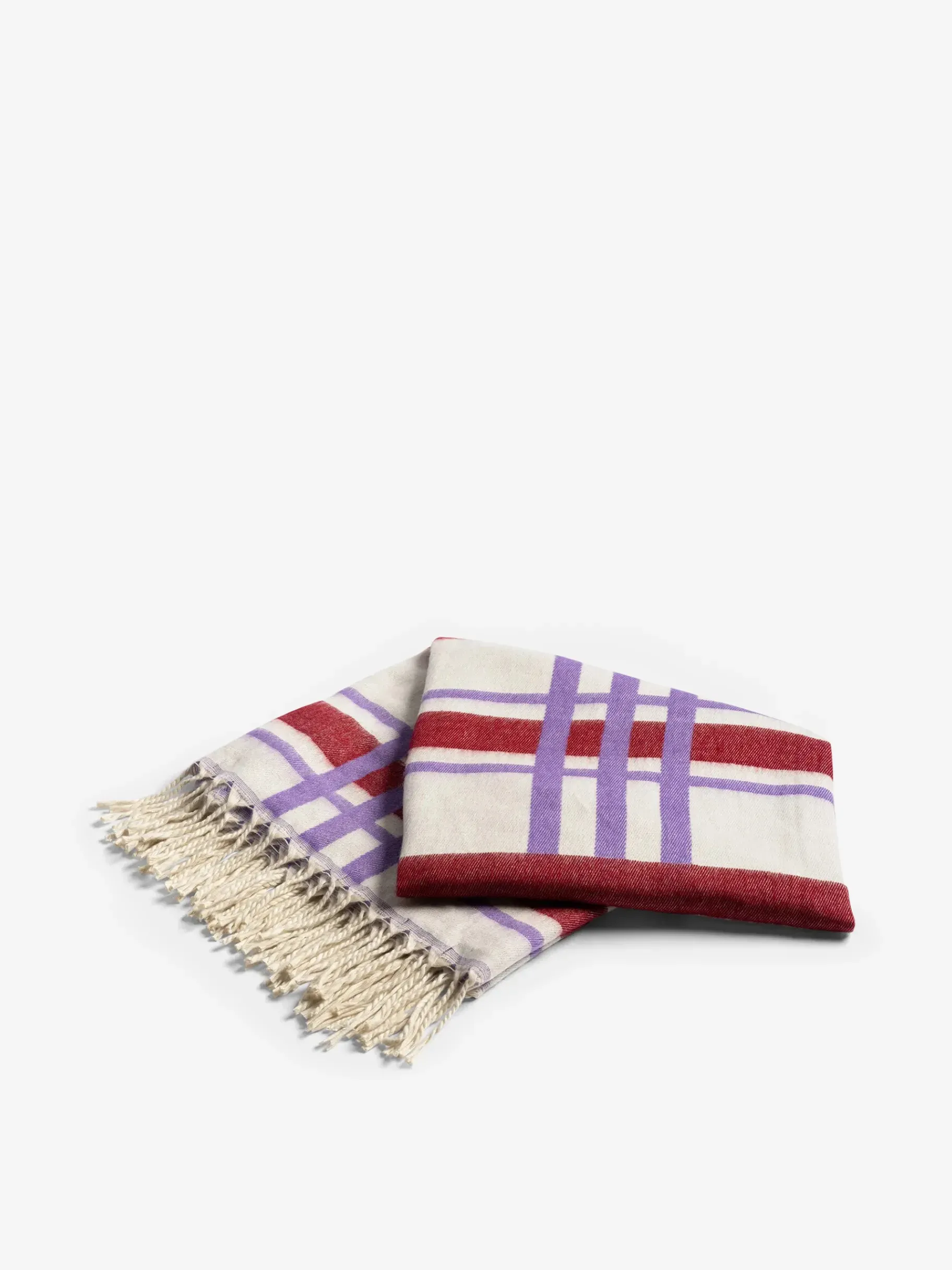 BENSIMON Plaids<Plaid plano 130x200cm - &klevering ROUGE