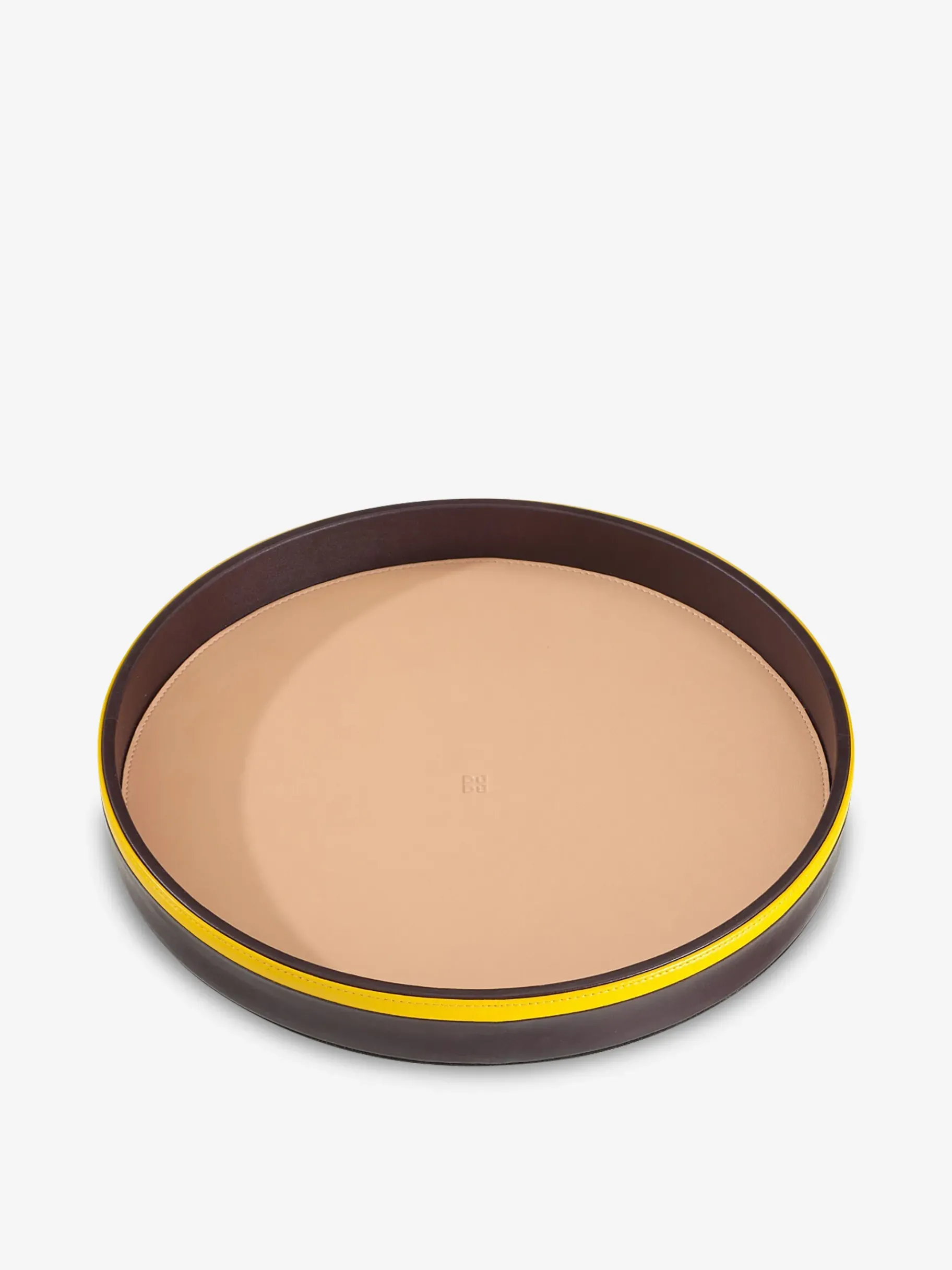 BENSIMON Plats & Saladiers|Objets Décoratifs<Plateau en cuir beige - das goodshaus BORDEAUX