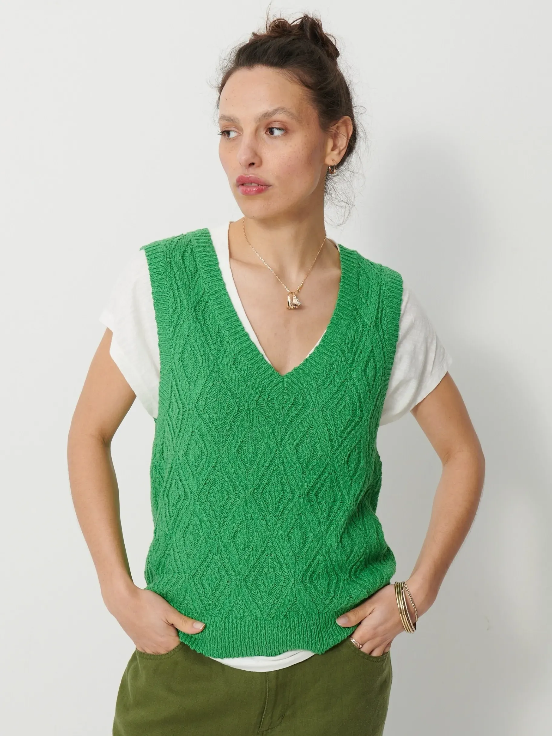 BENSIMON Pulls, Sweats & Gilets<Pull lise BASILIC