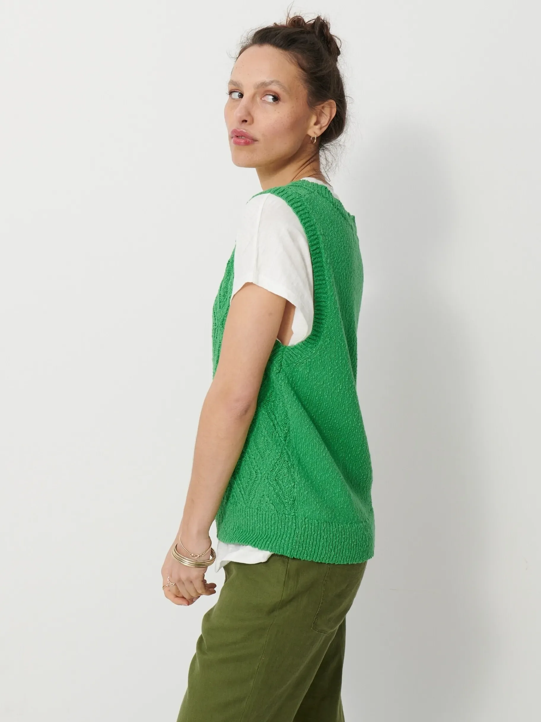 BENSIMON Pulls, Sweats & Gilets<Pull lise BASILIC