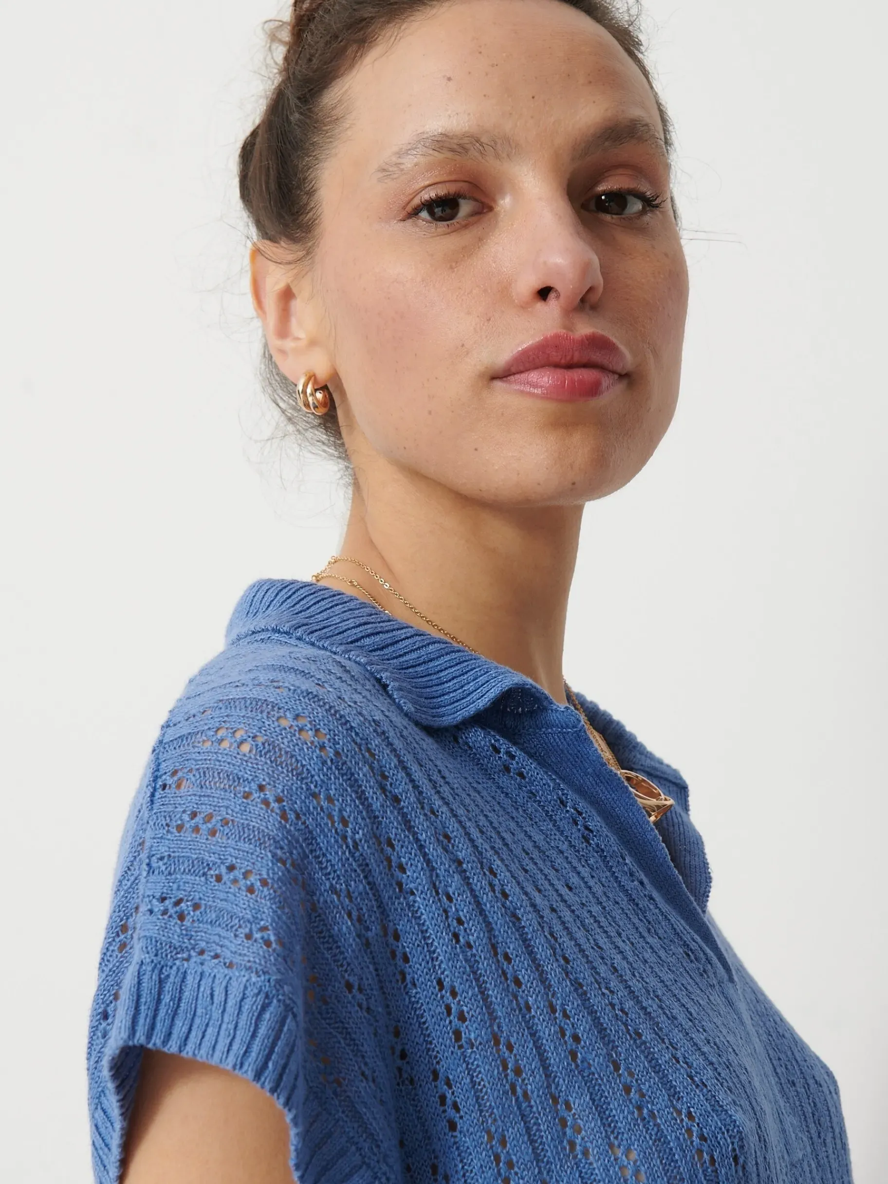 BENSIMON Pulls, Sweats & Gilets<Pull ludo BLEU GRISE