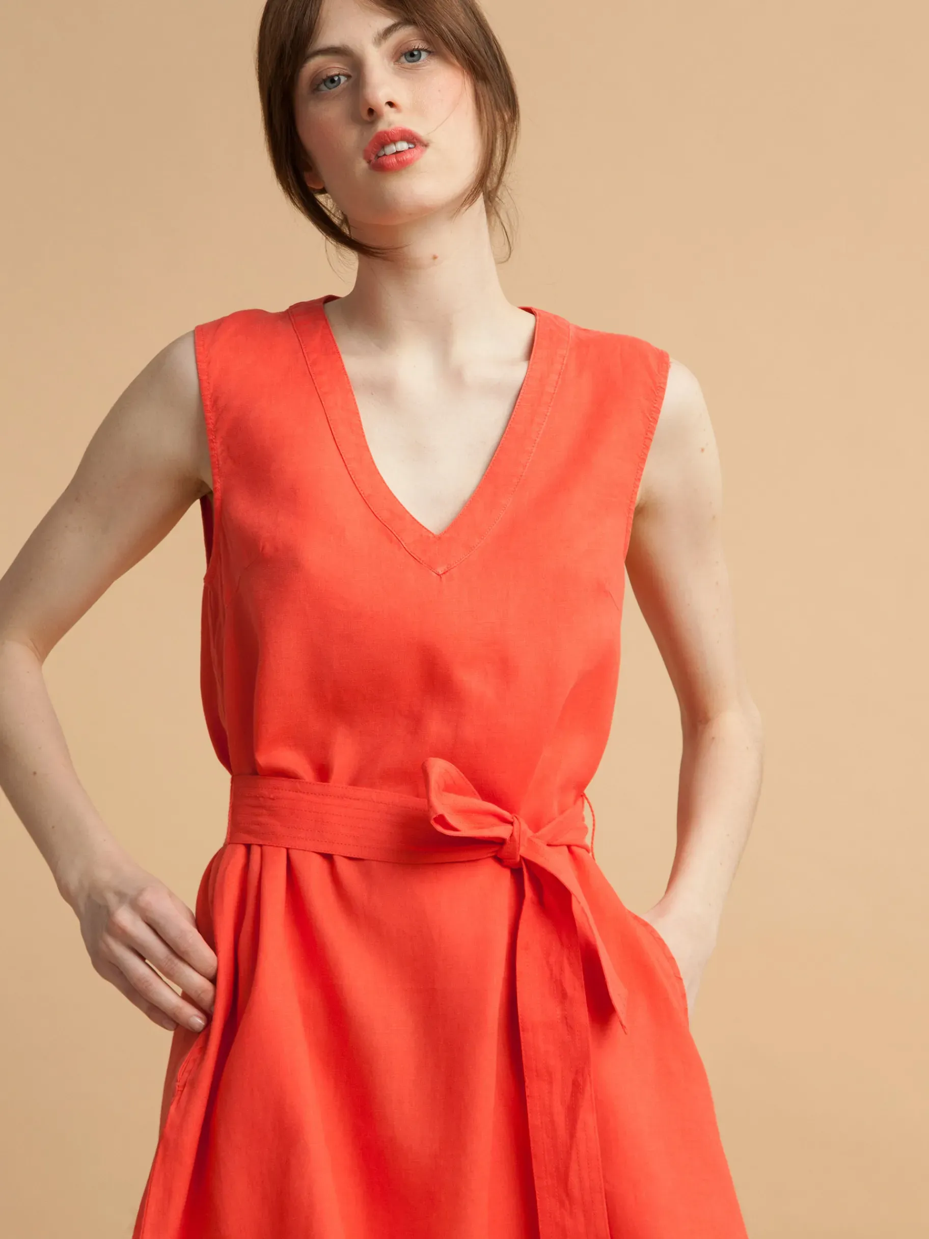 BENSIMON Robes & Combis<Robe basile COQUELICOT