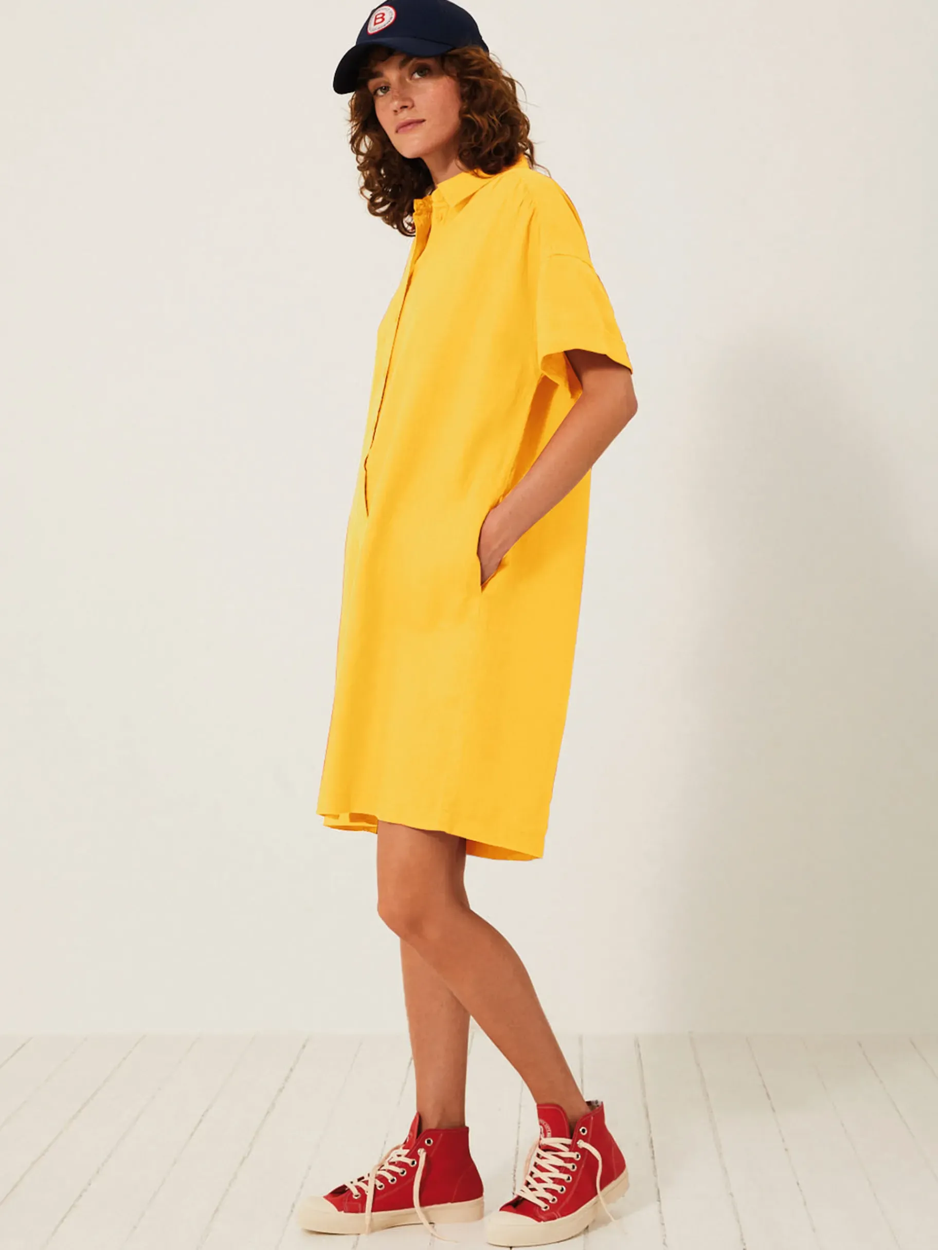 BENSIMON Robes & Combis<Robe jeromia SAFRAN
