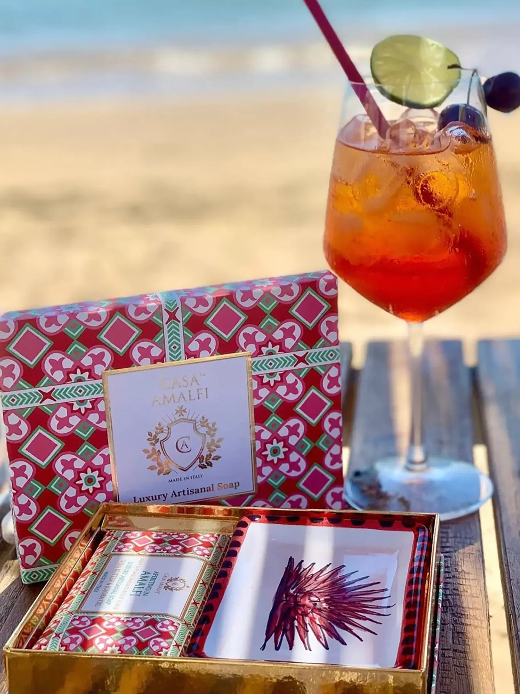 BENSIMON Senteurs<Savon aperitivo a amalfi - casa amalfi ROSE