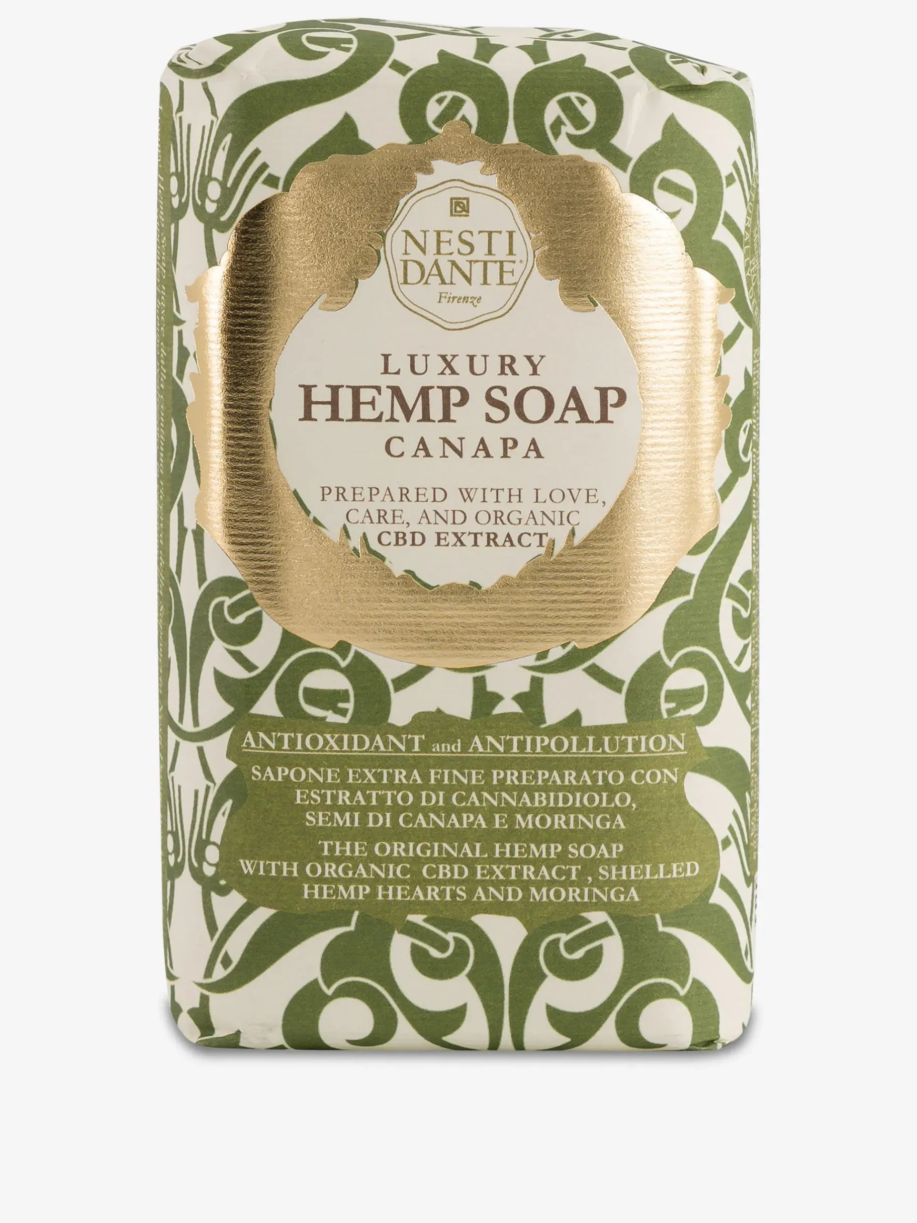 BENSIMON Senteurs<Savon chanvre hemp anti oxydant - nesti dante VERT