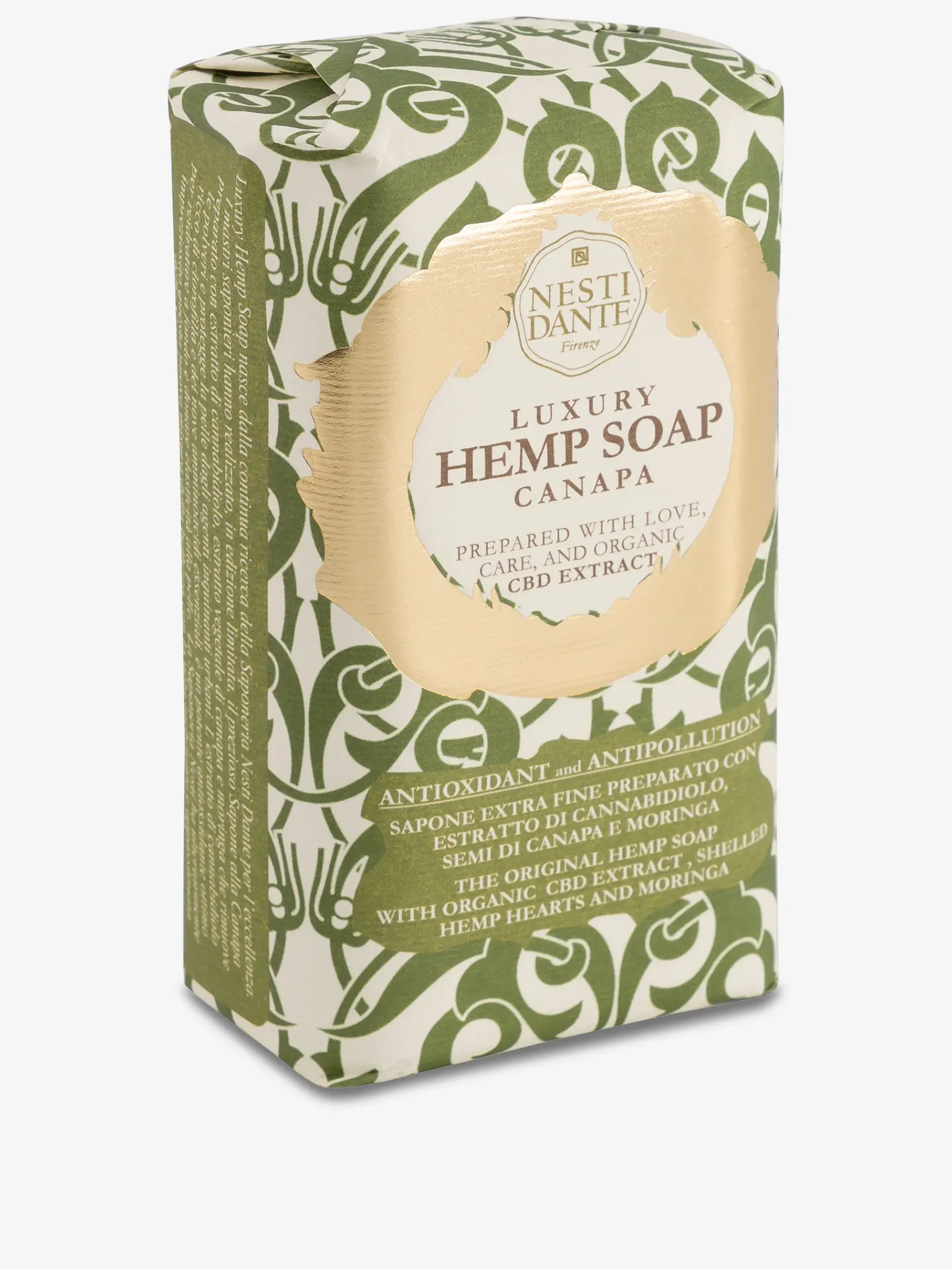 BENSIMON Senteurs<Savon chanvre hemp anti oxydant - nesti dante VERT