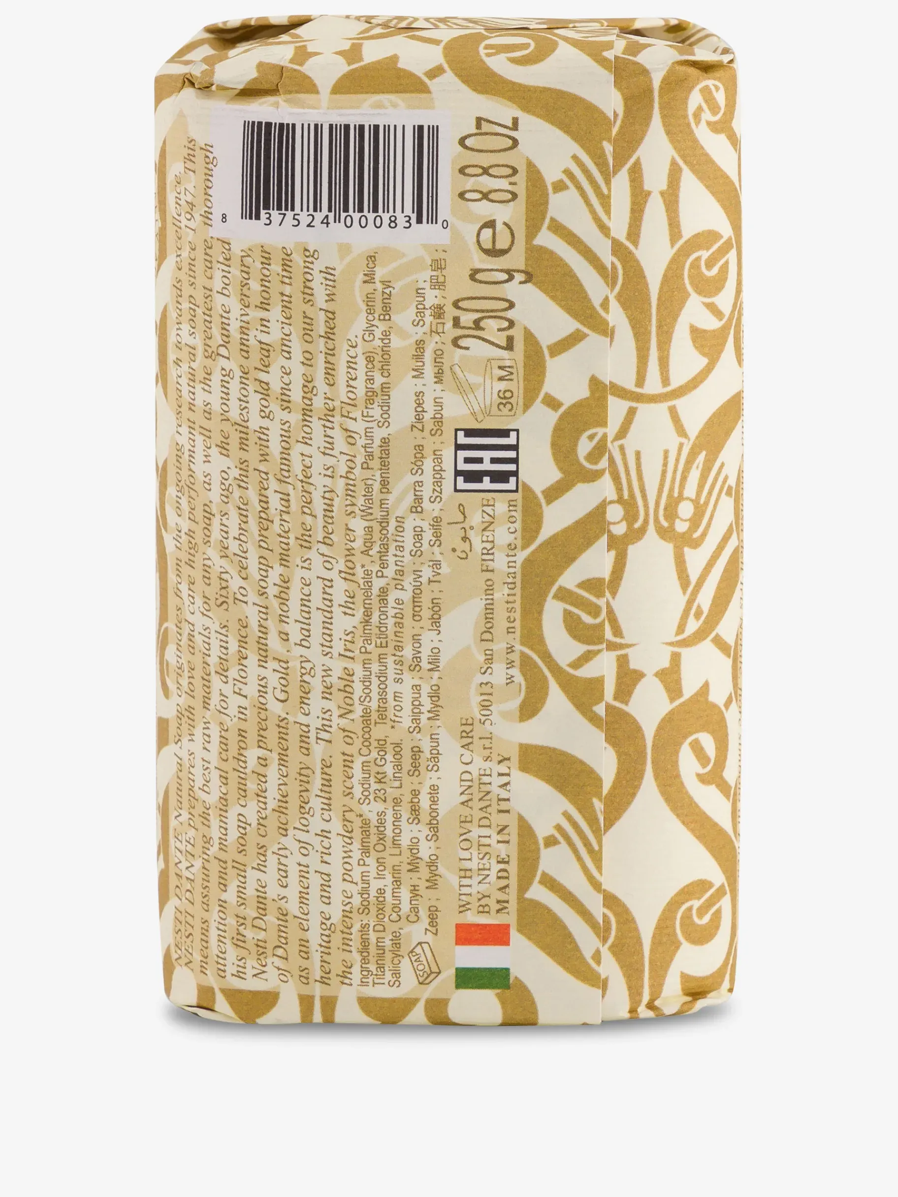 BENSIMON Senteurs<Savon gold - nesti dante DORE