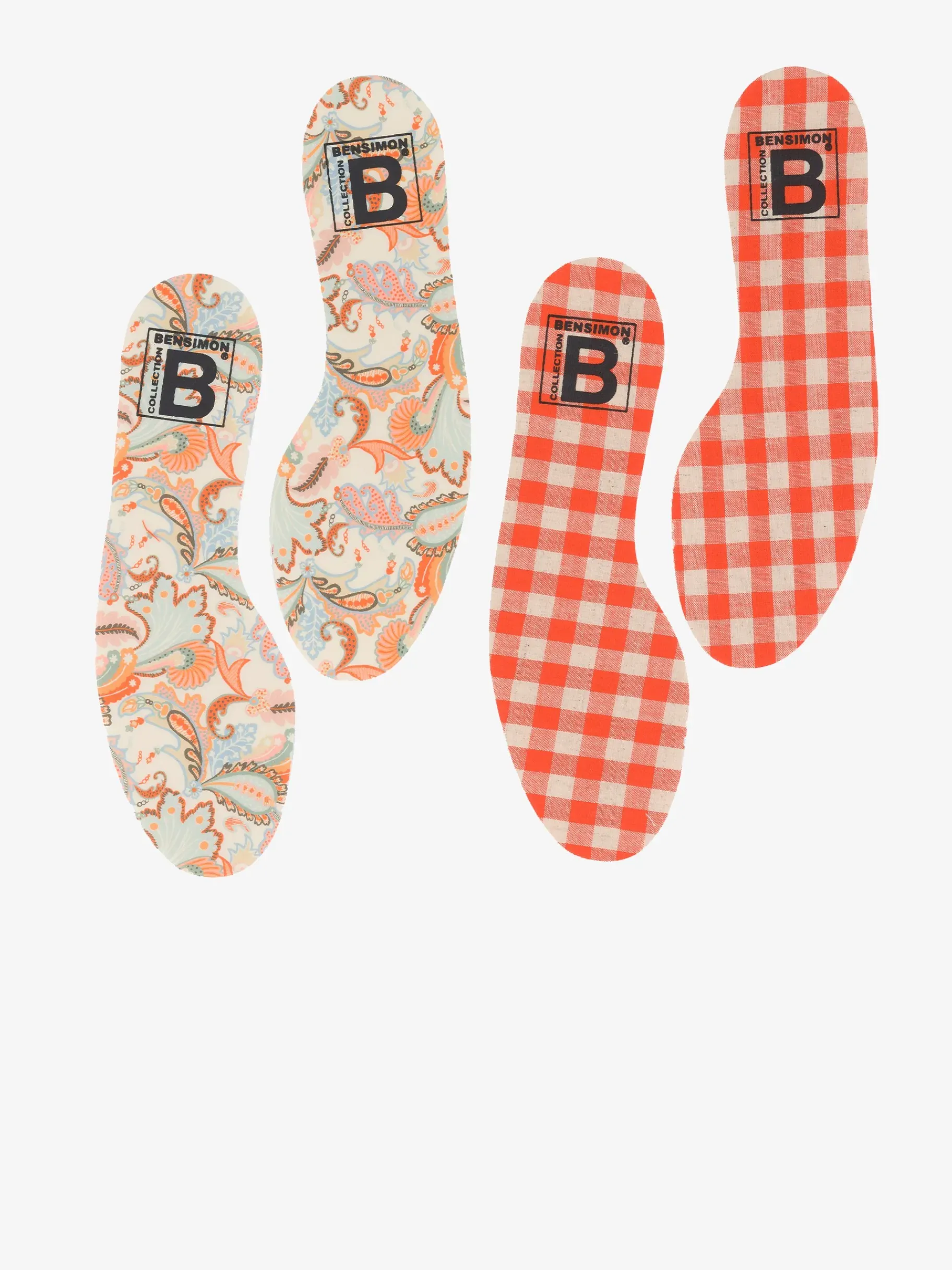BENSIMON Accessoires<Semelles amovibles CASHEMERE/VICHY