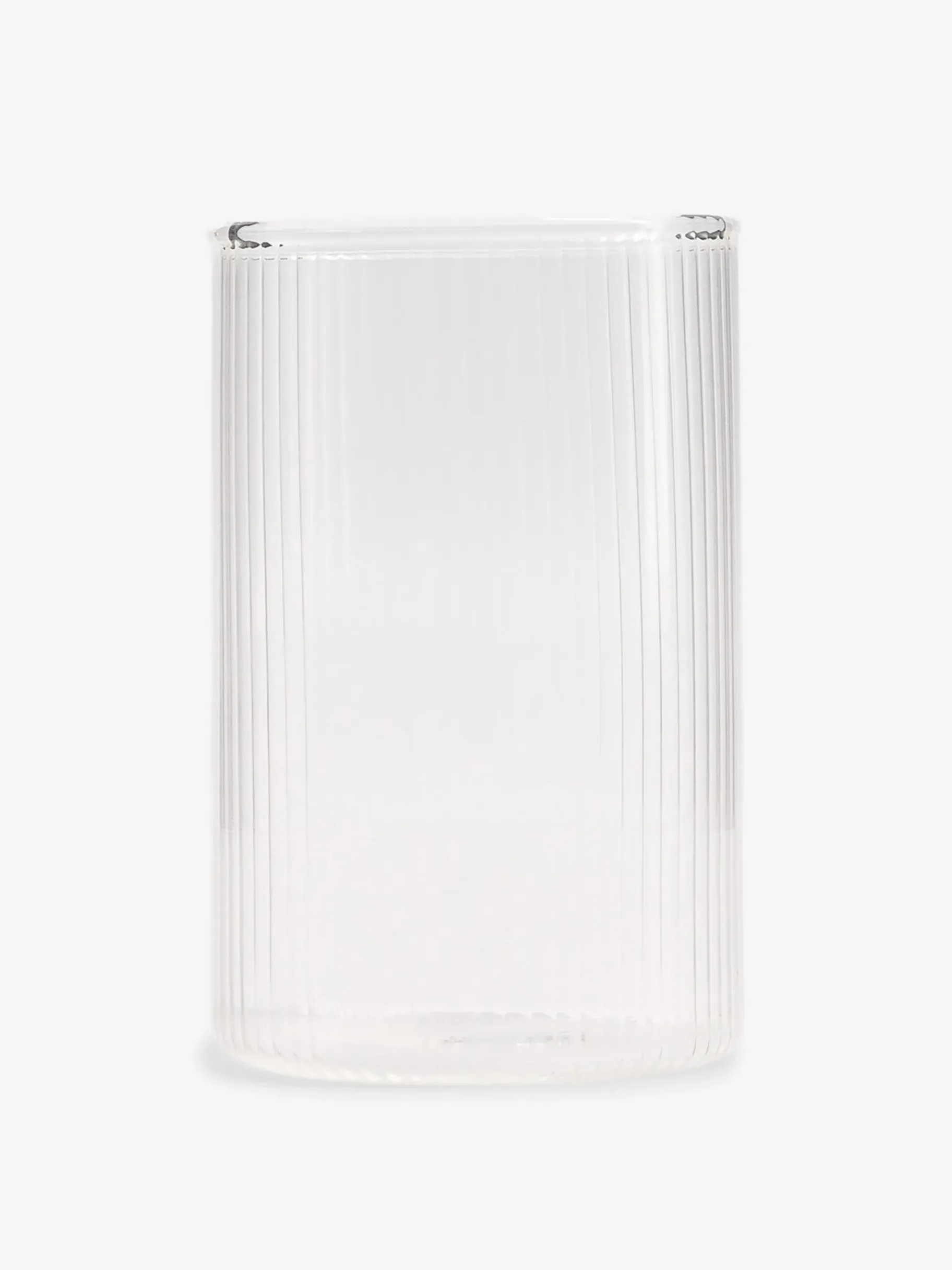 BENSIMON Verres & Carafes<Set de 2 verres groove TRANSPARENT
