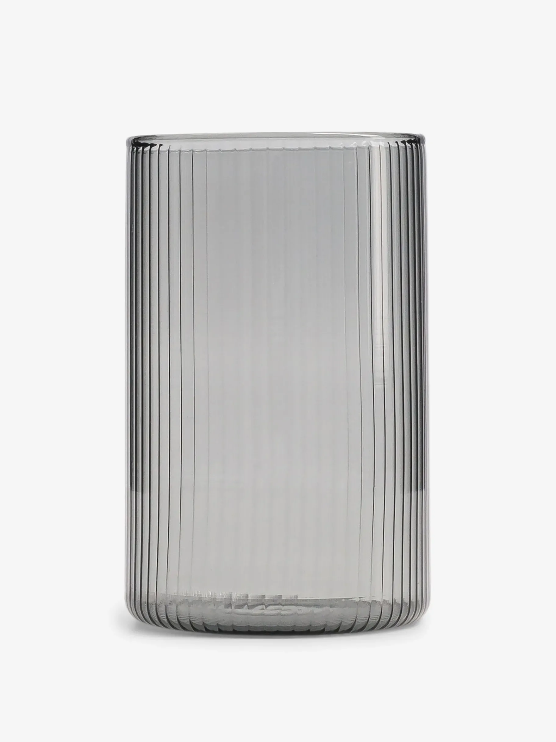 BENSIMON Verres & Carafes<Set 2 verres groove GRIS