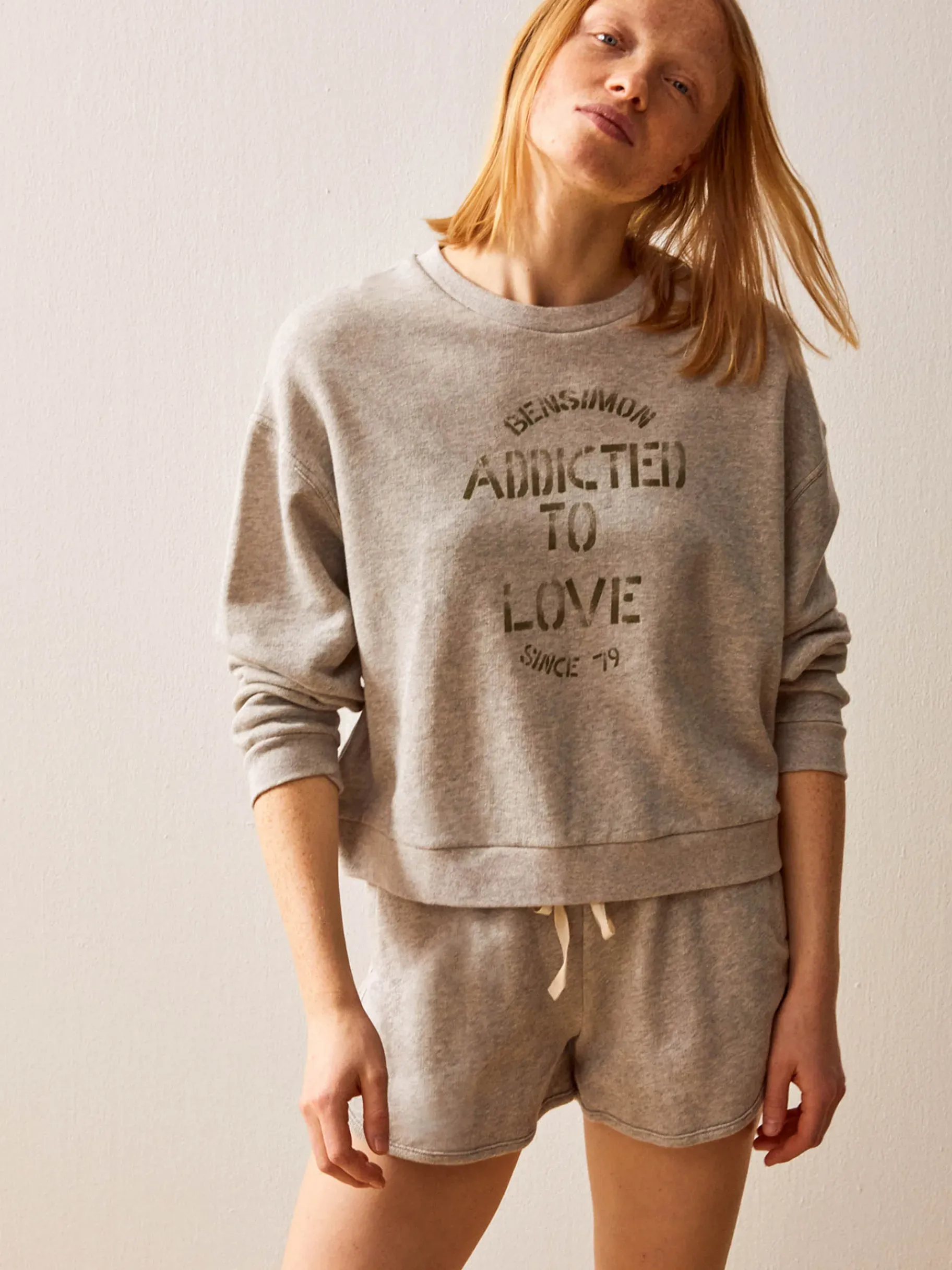 BENSIMON Jupes & Shorts<Short jemma GRIS CHINE