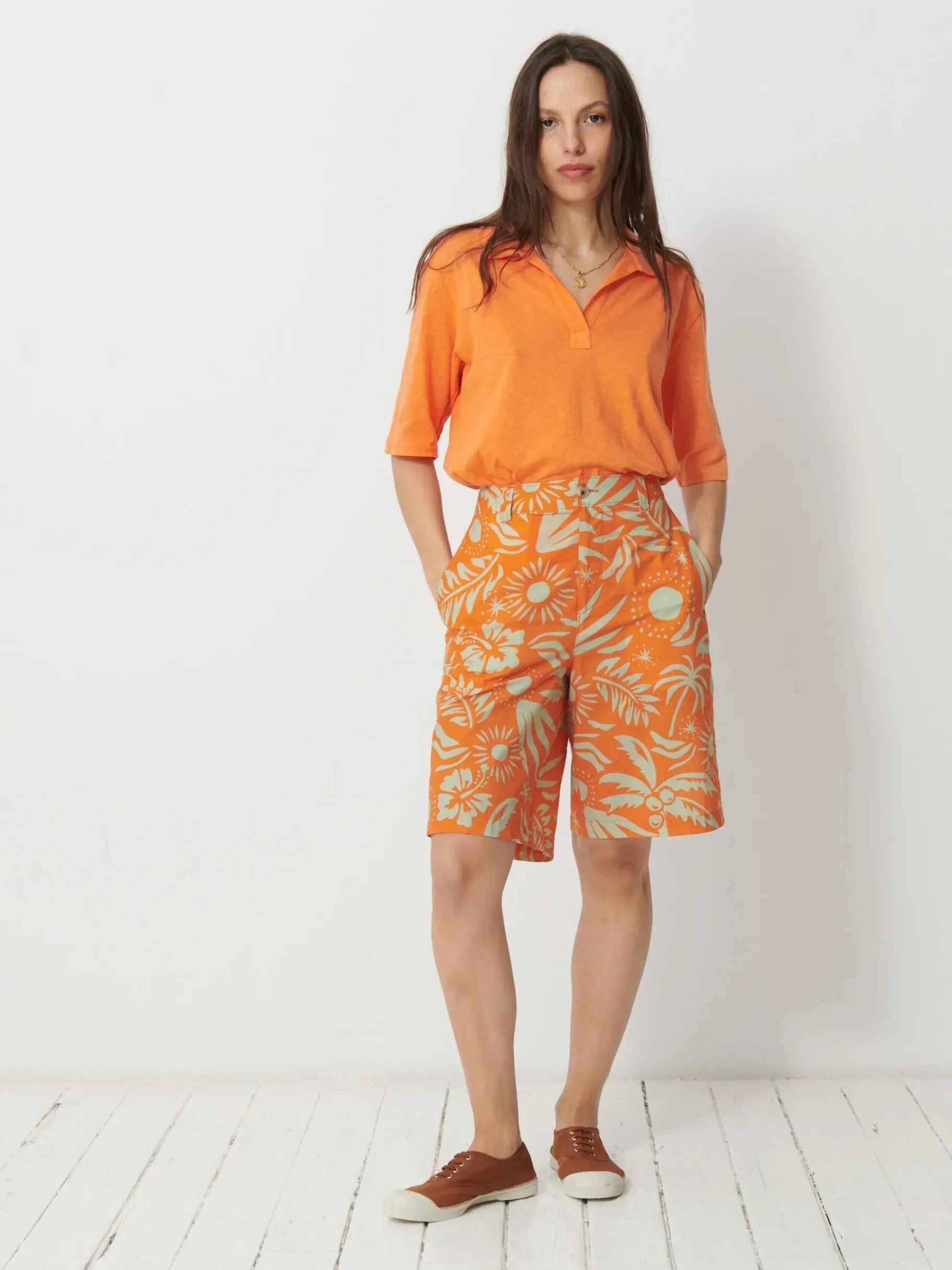 BENSIMON Jupes & Shorts<Short livio ORANGE