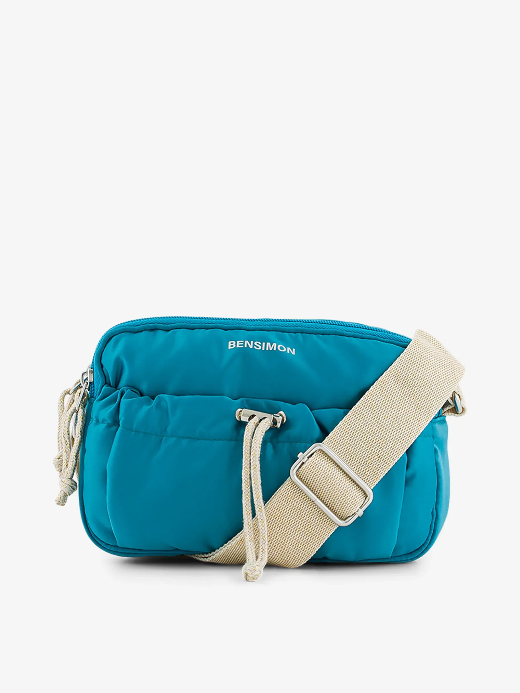 BENSIMON Sacs Porté Épaule<Small bag madras TURQUOISE