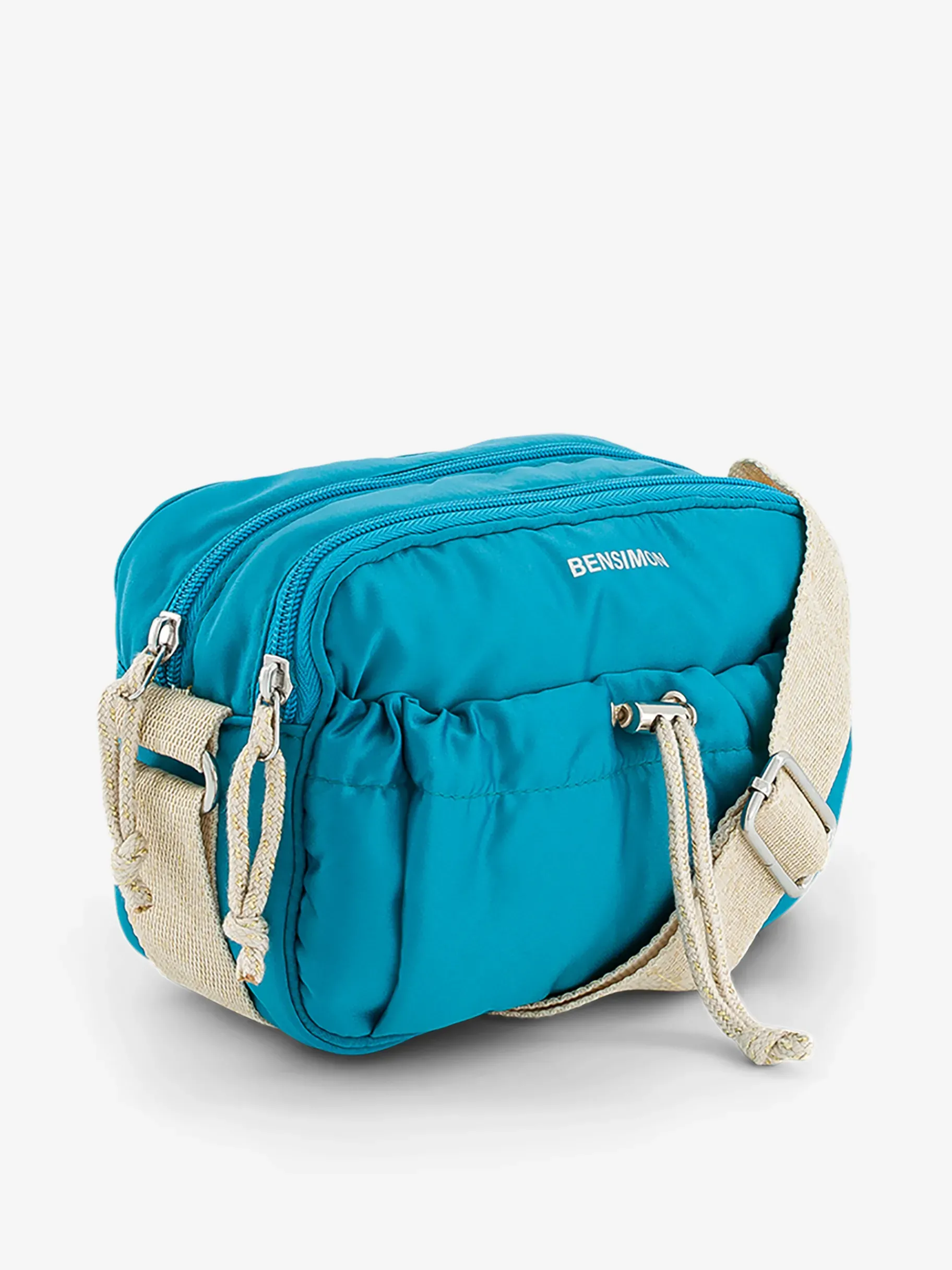BENSIMON Sacs Porté Épaule<Small bag madras TURQUOISE