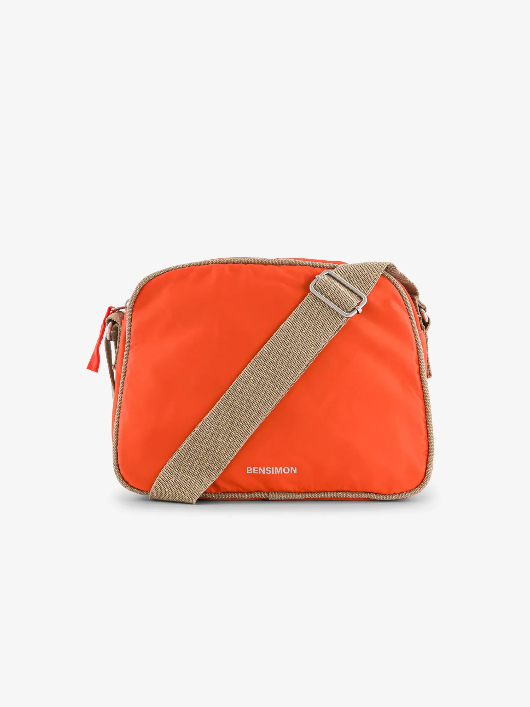 BENSIMON Color Line|Sacs Porté Épaule<Small besace TANGERINE